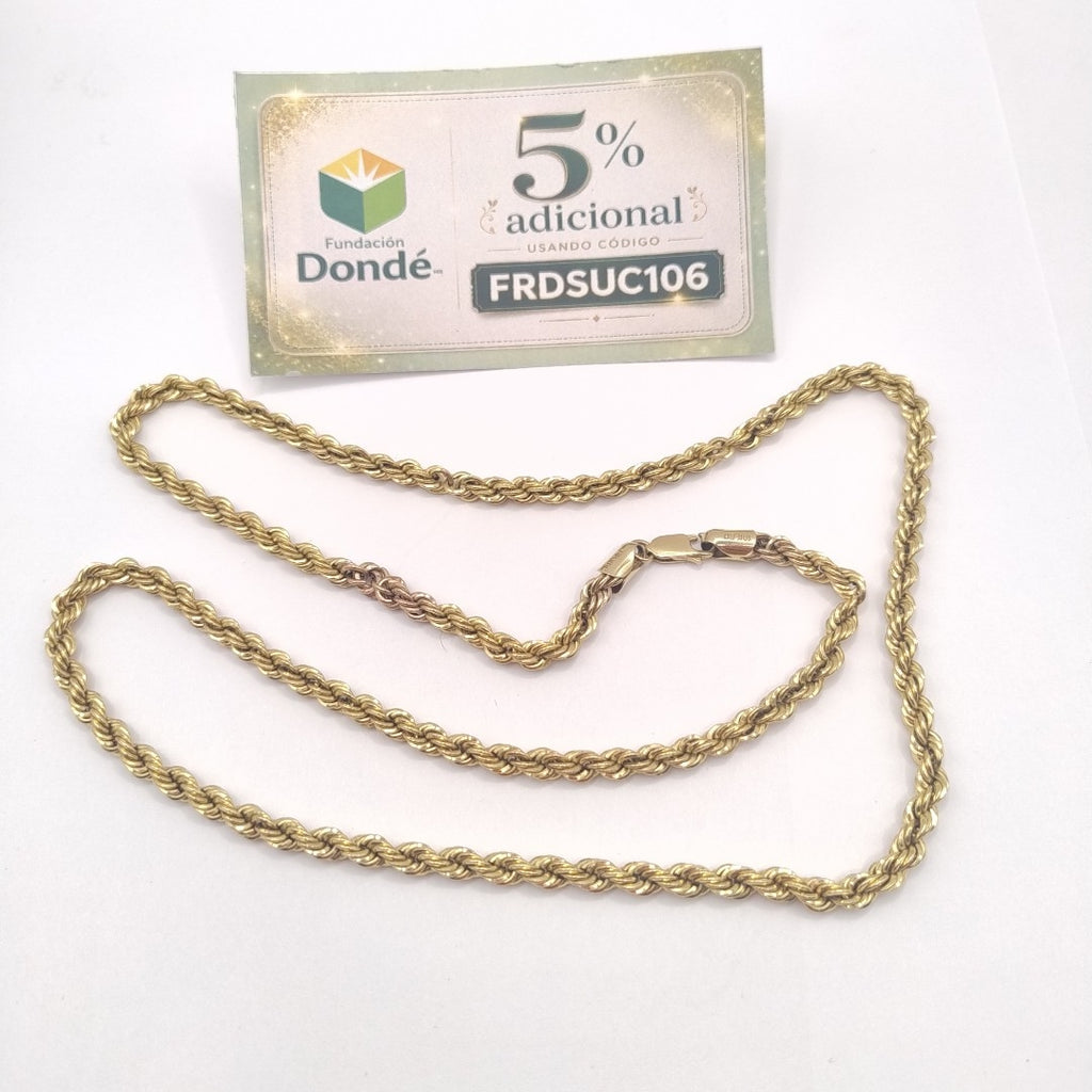 CADENA ORO 10 K 11.8 GRMS (SEMINUEVO)