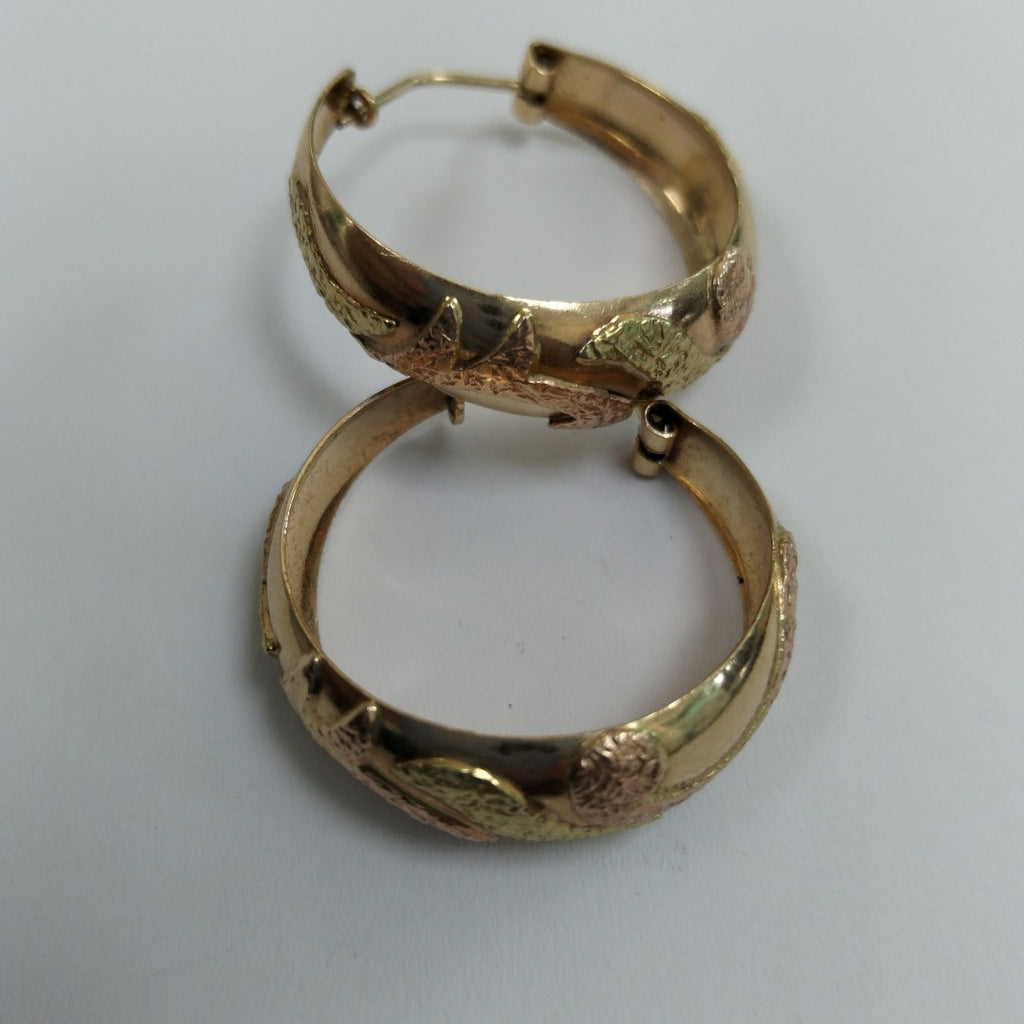 ARRACADAS PAR ORO 14 K 7 GRMS (SEMINUEVO)