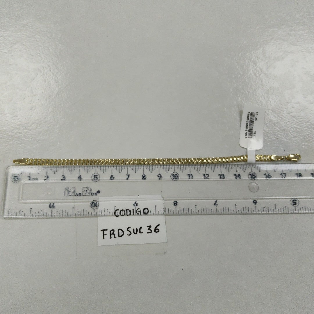PULSERA ESPECIAL 14K 18 CM 4.1 GR (NUEVO)