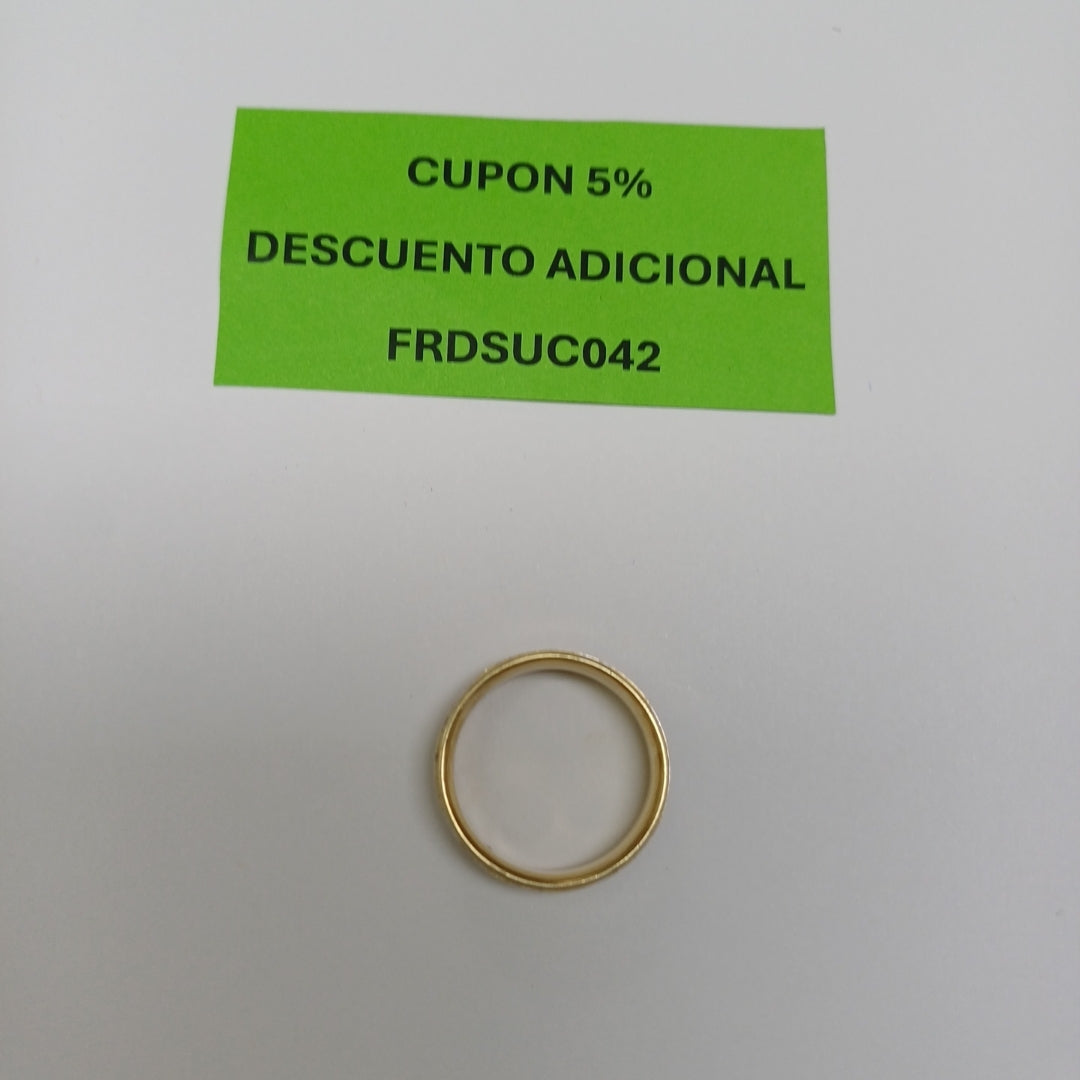ARGOLLA ORO 14 K 3.8 GRMS (SEMINUEVO)