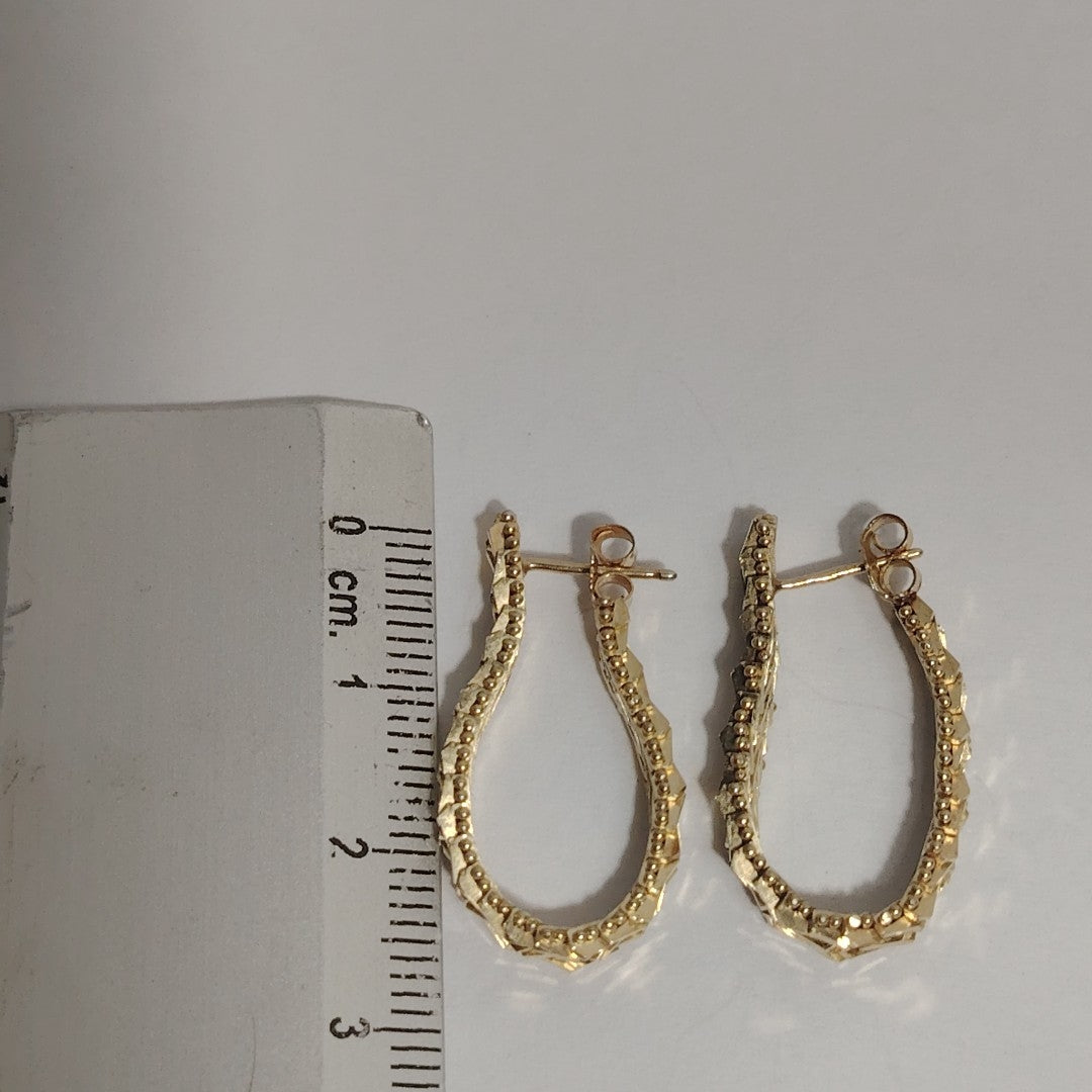 ARETES PAR ORO 14 K 5,40 GRMS (SEMINUEVO)