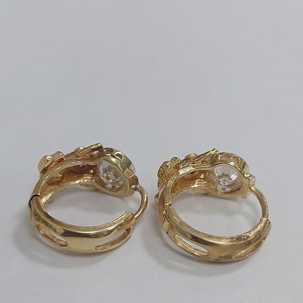ARRACADAS PAR ORO 14 K 3.1 GRMS (SEMINUEVO)
