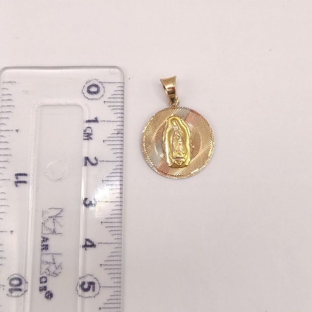 MEDALLA RELIGIOSA ORO 8 K 1.5 GRMS (SEMINUEVO)