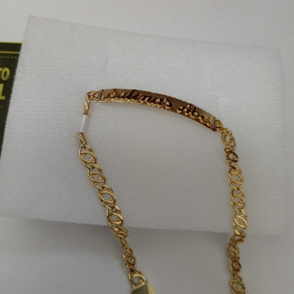 ESCLAVA ORO 10 K 4.6 GRMS (SEMINUEVO)
