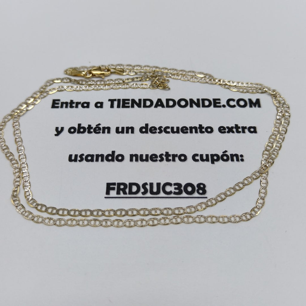 CADENA MARINERO 10K 60 CM 3 GR (NUEVO)
