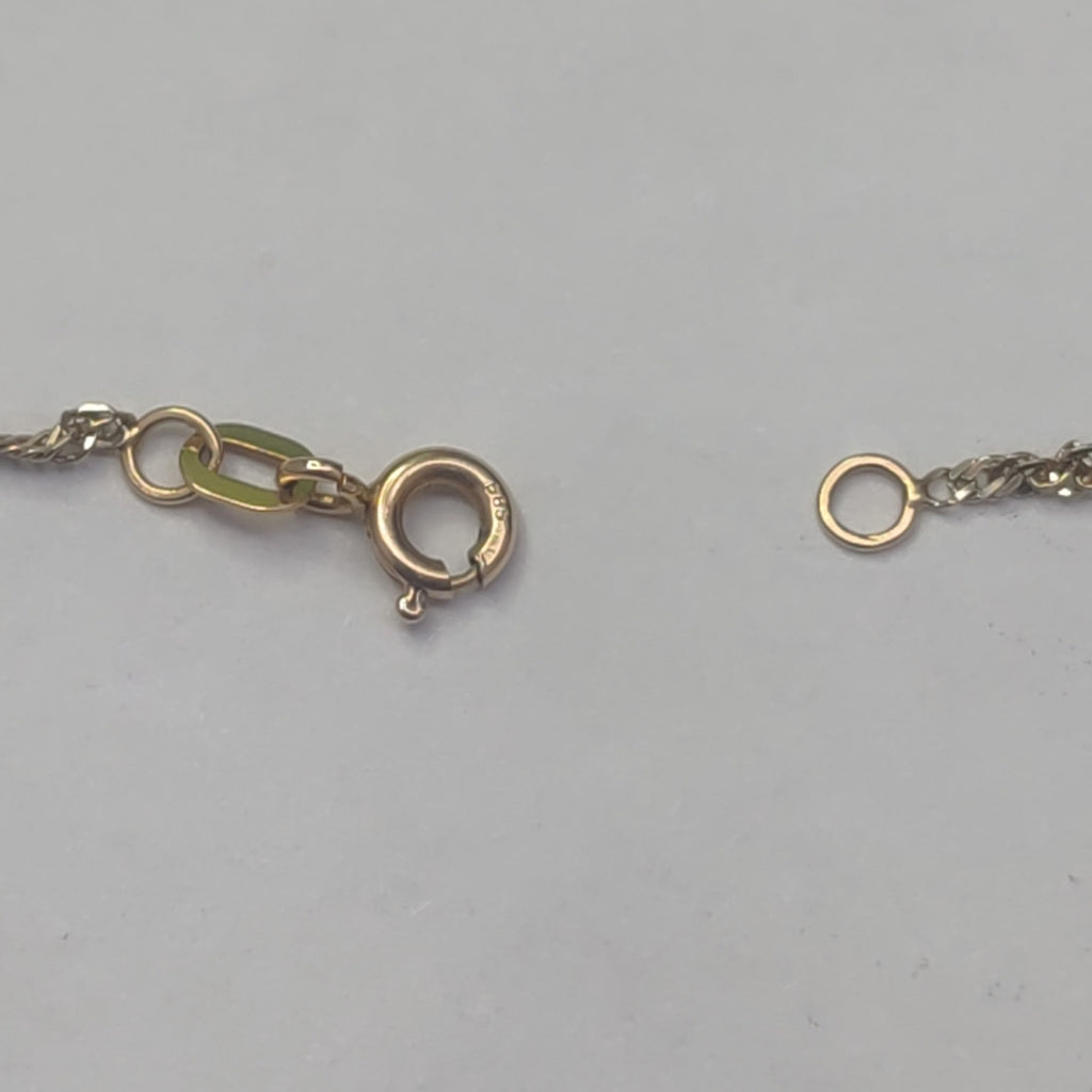 CADENA ORO COMBINADO 14 K 2,70 GRMS (SEMINUEVO)