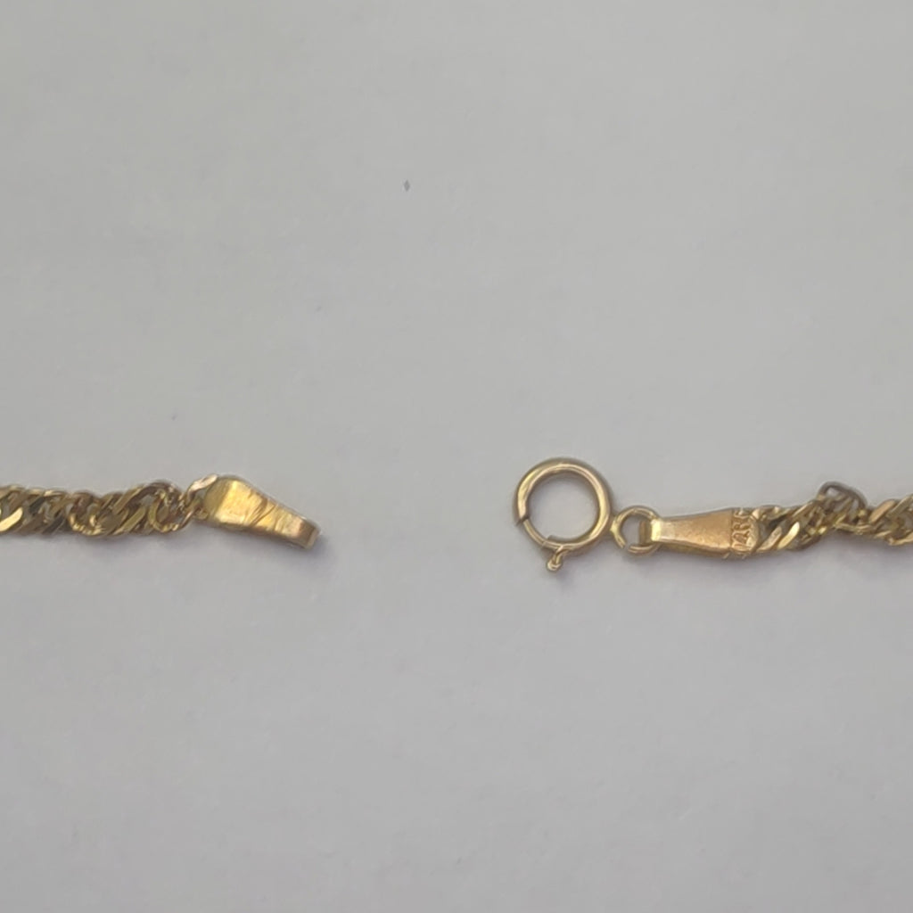 CADENA ORO 14 K 4,20 GRMS (SEMINUEVO)