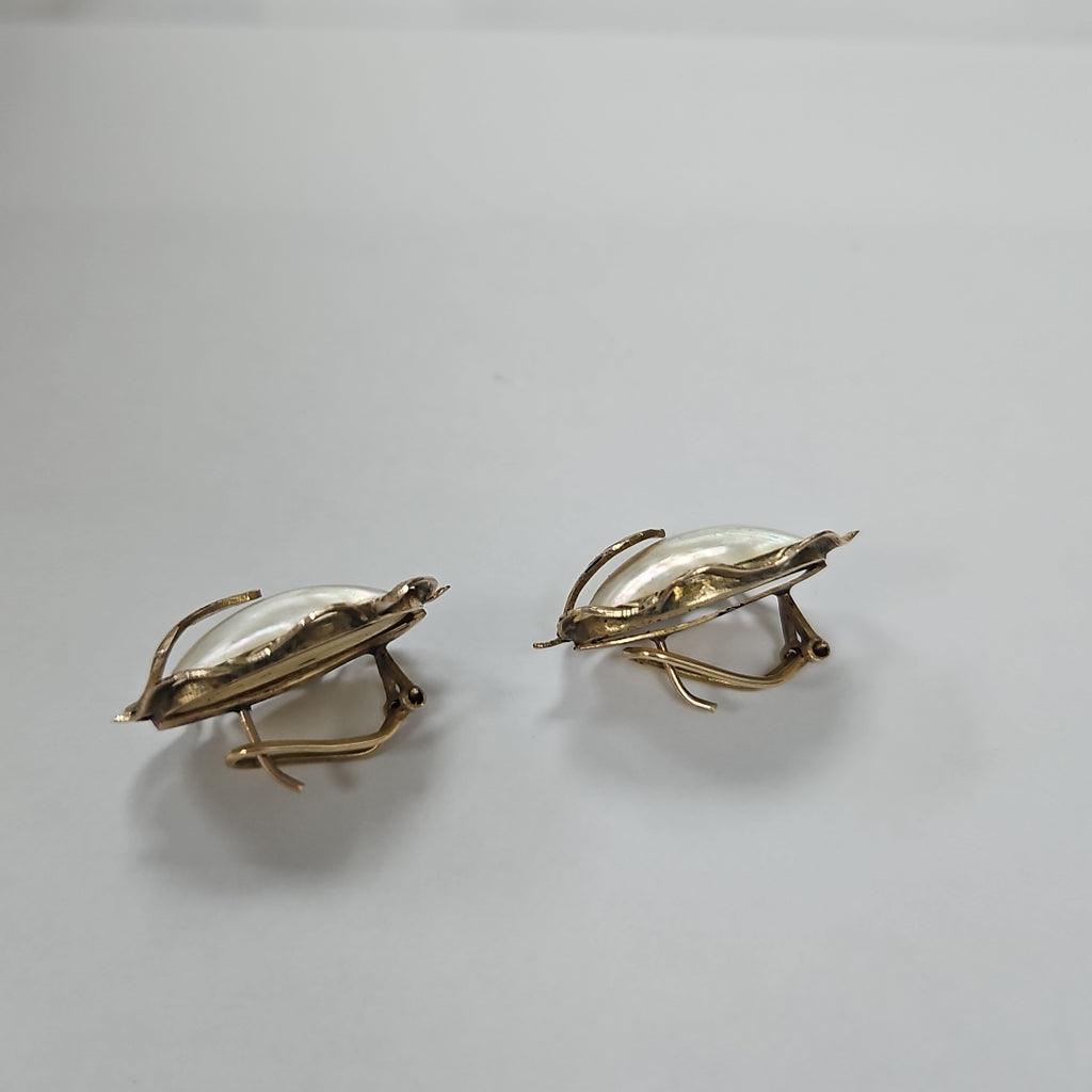 ARETES PAR ORO 14 K 6,10 GRMS (SEMINUEVO)