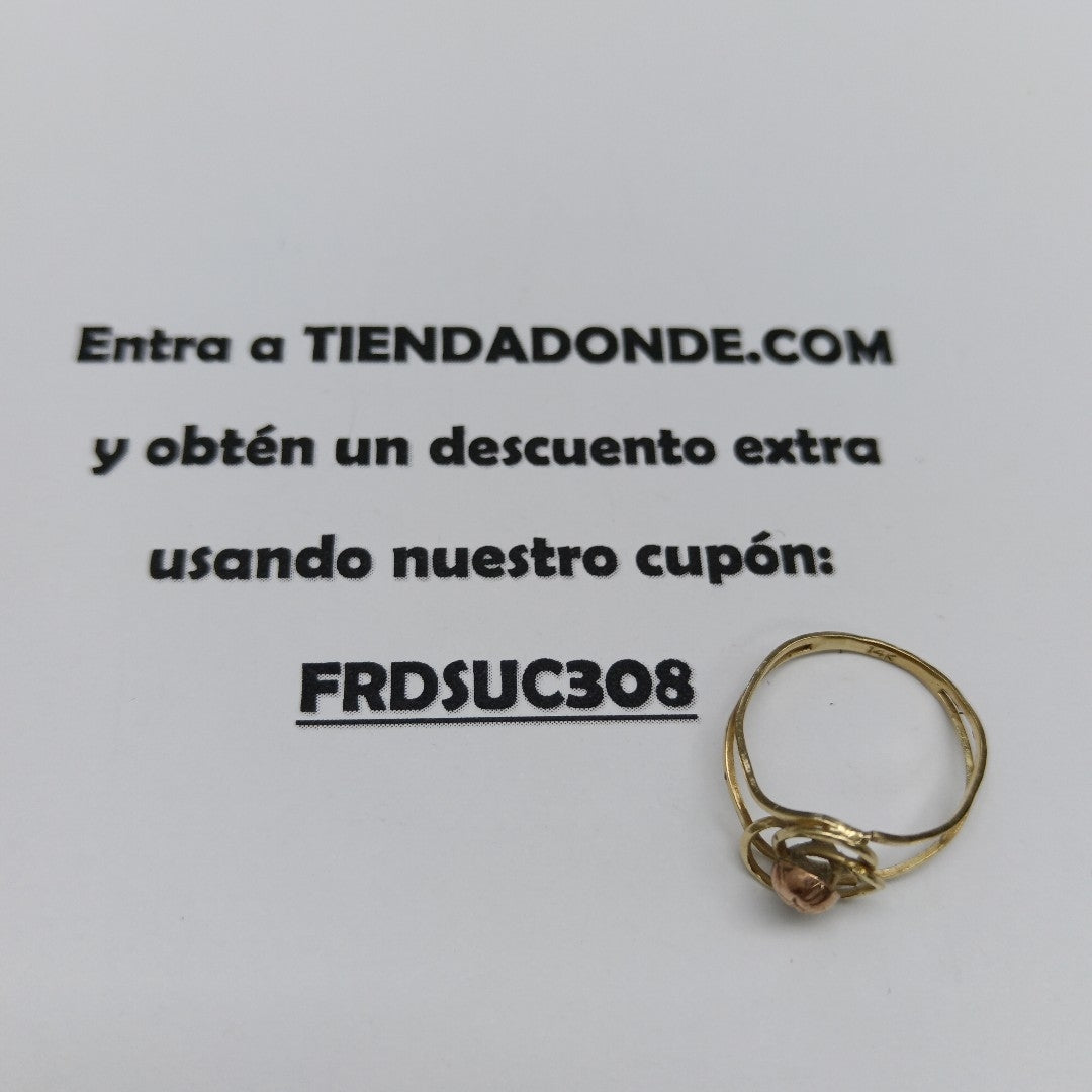 ANILLITO ORO 14 K 1.2 GRMS (SEMINUEVO)