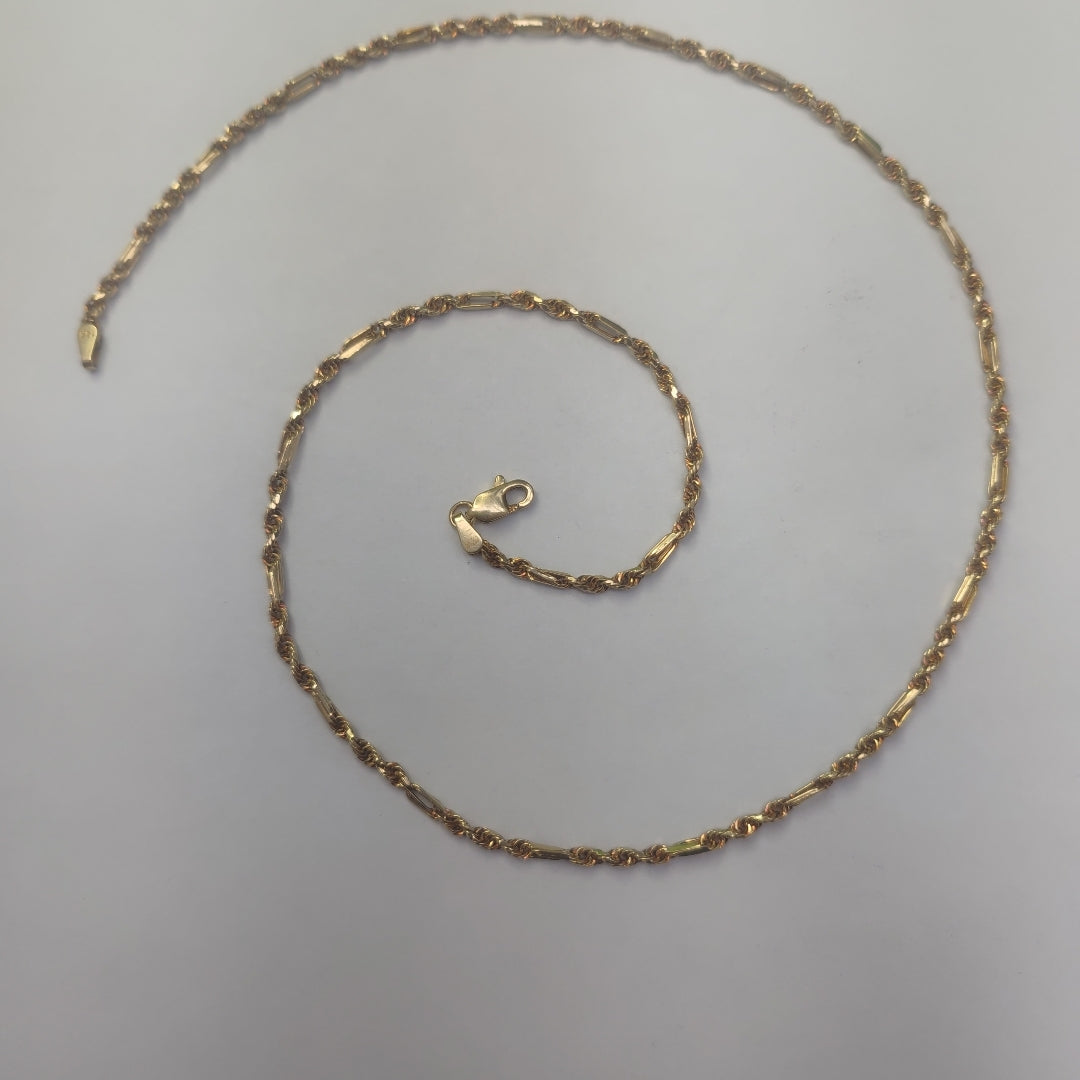 CADENA ORO 14 K 3.9 GRMS (SEMINUEVO)