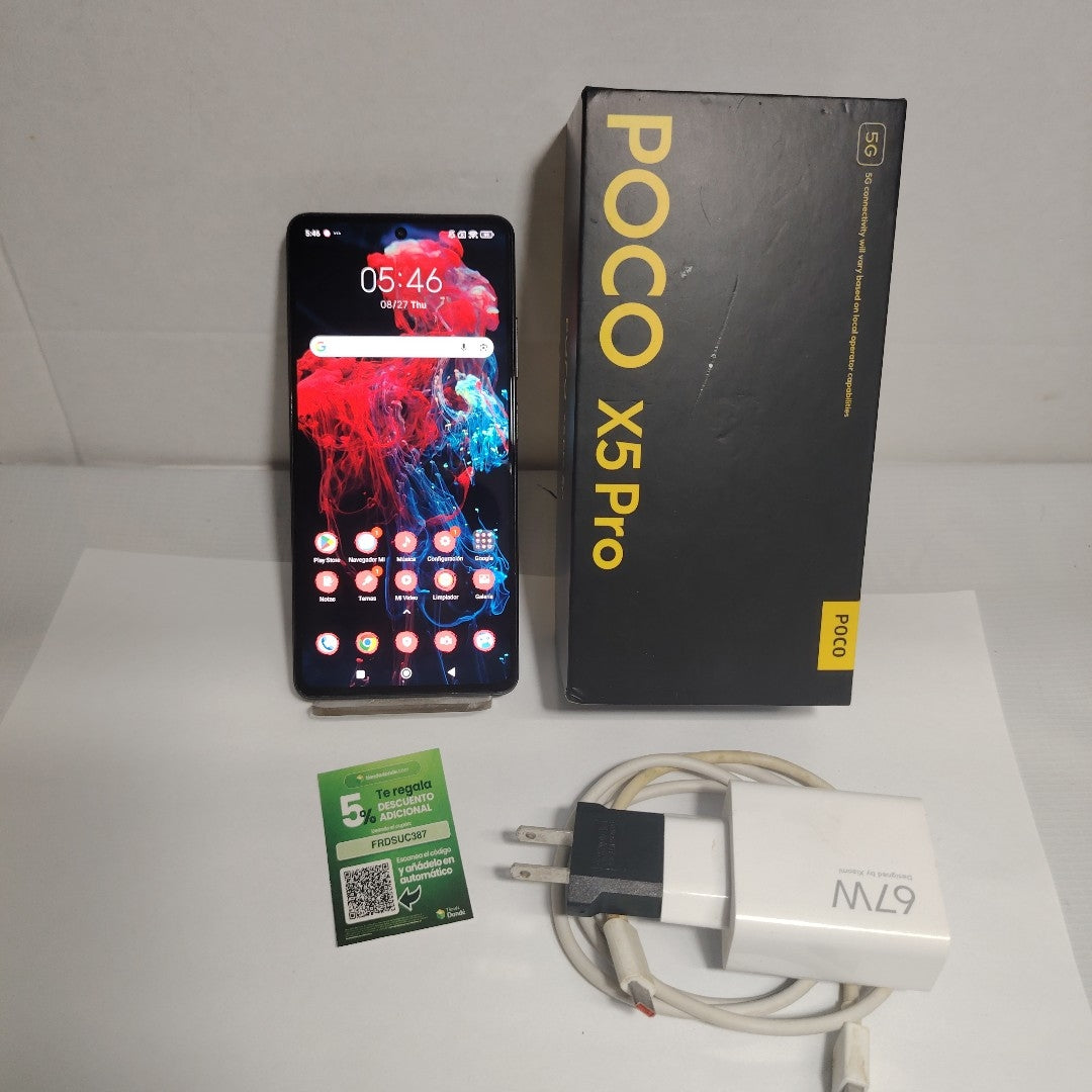 CELULAR XIAOMI POCO X5 PRO 22101320G (2023) 256 GB 8 GB RAM (SEMINUEVO)