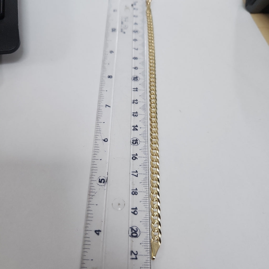 PULSERA BARBADA 14K 21 CM 7.6 GR (NUEVO)