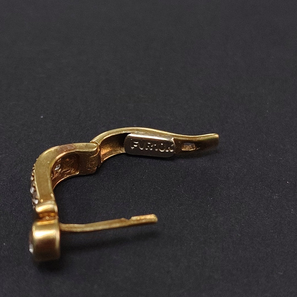 ARETES PAR ORO 10 K 3.8 GRMS (SEMINUEVO)