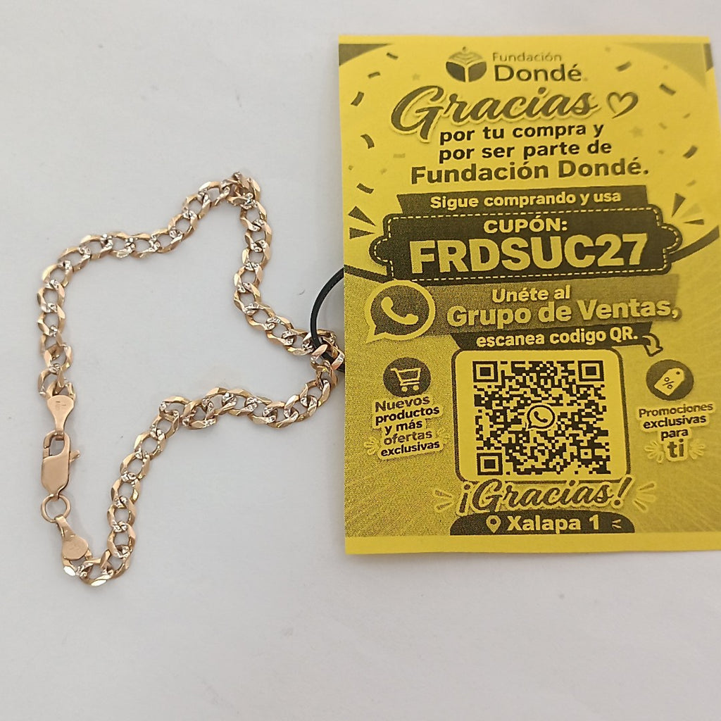 PULSERA ORO 14 K 5.6 GRMS (SEMINUEVO)