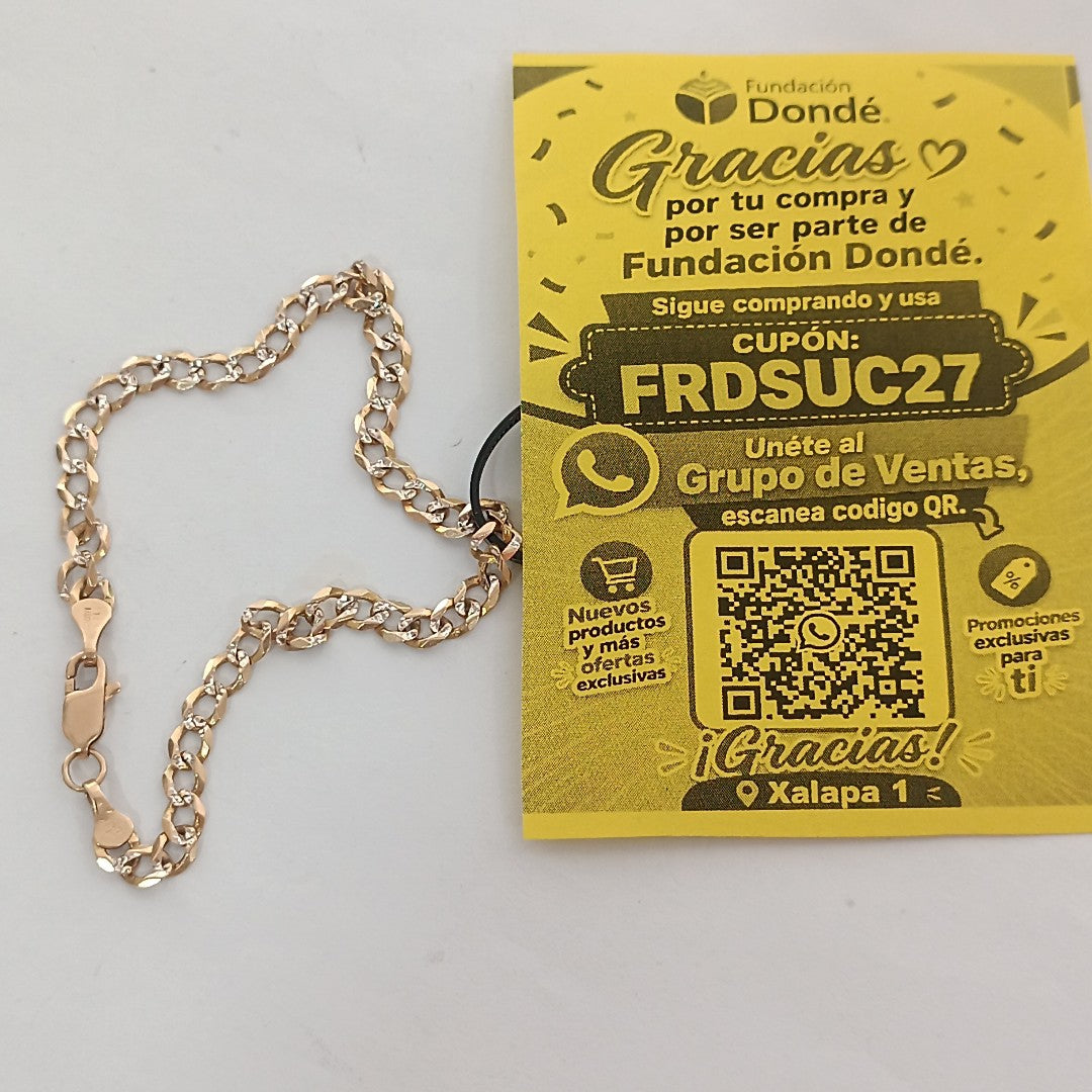 PULSERA ORO 14 K 5.6 GRMS (SEMINUEVO)