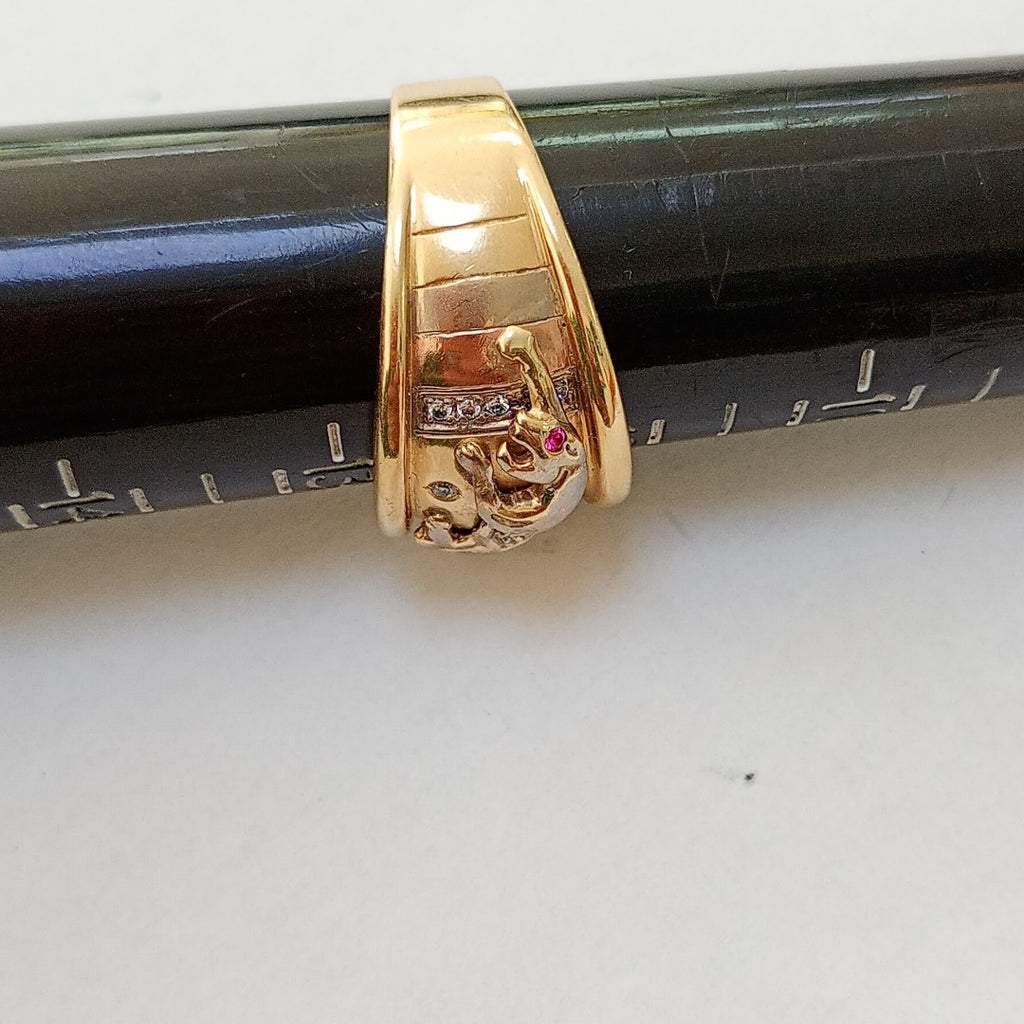 ANILLO ORO 14 K 12.1 GRMS (SEMINUEVO)