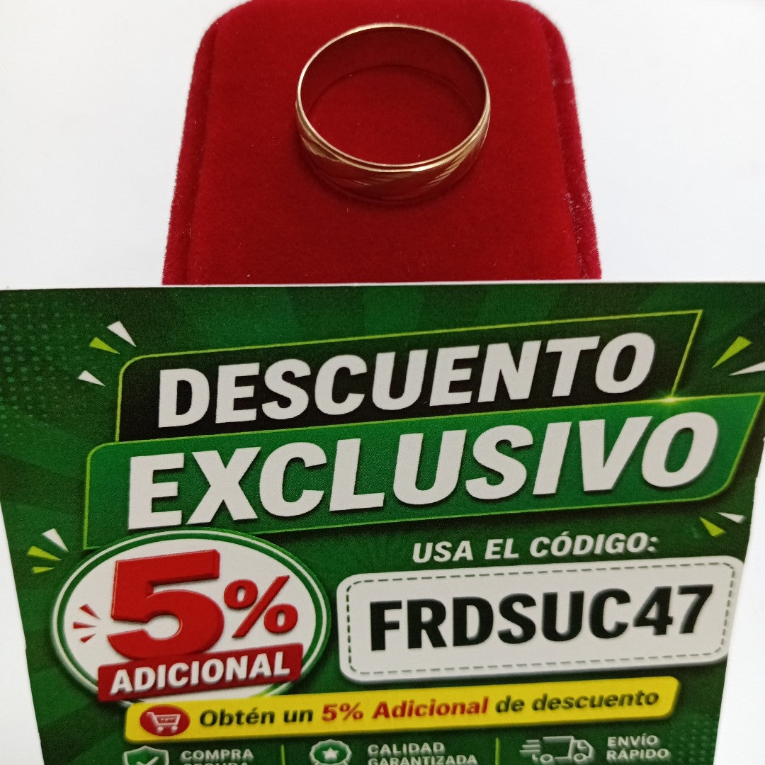 ARGOLLA ORO 10 K 1,80 GRMS (SEMINUEVO)