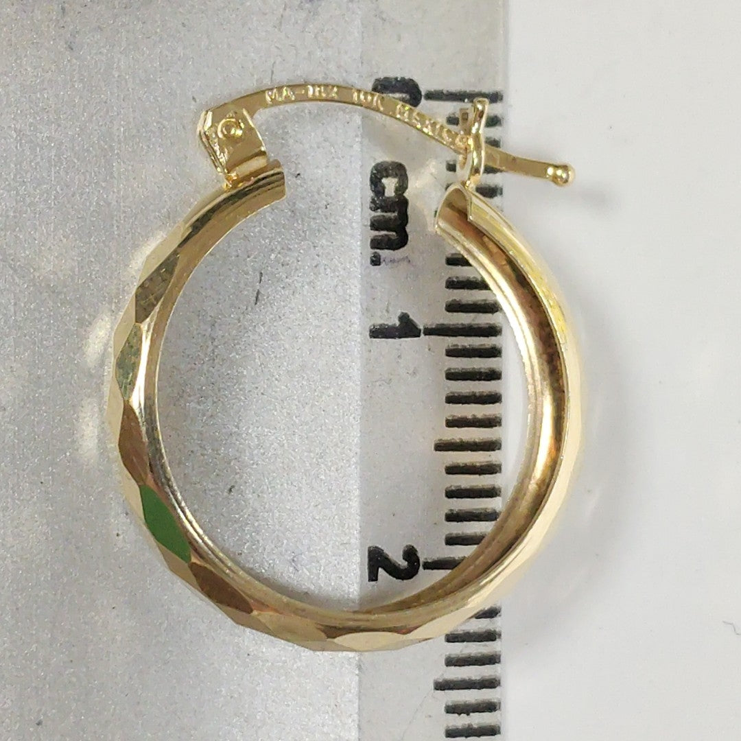 ARRACADAS PAR ORO 10 K 1,60 GRMS (SEMINUEVO)