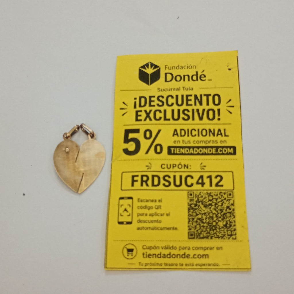 DIJE ORO 14 K 2,60 GRMS (SEMINUEVO)