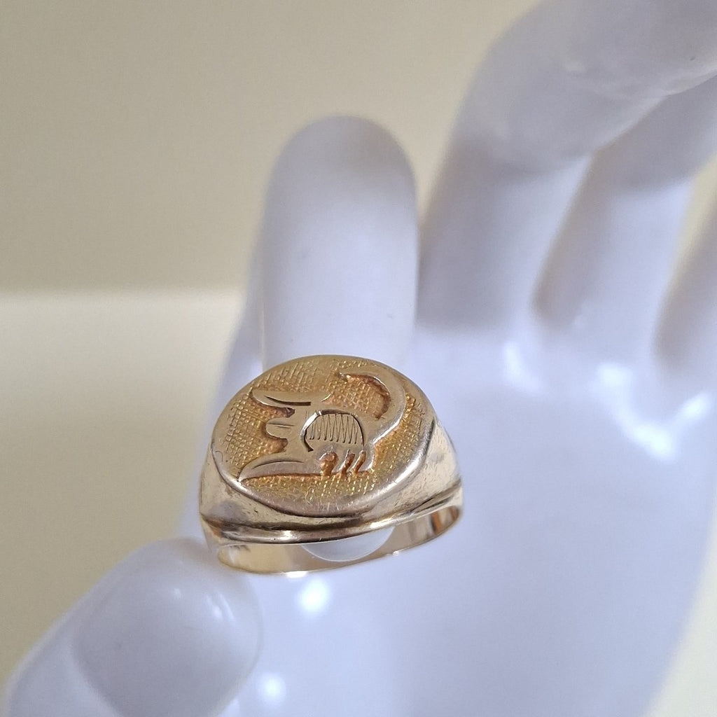 ANILLO ORO 10 K 5 GRMS (SEMINUEVO)