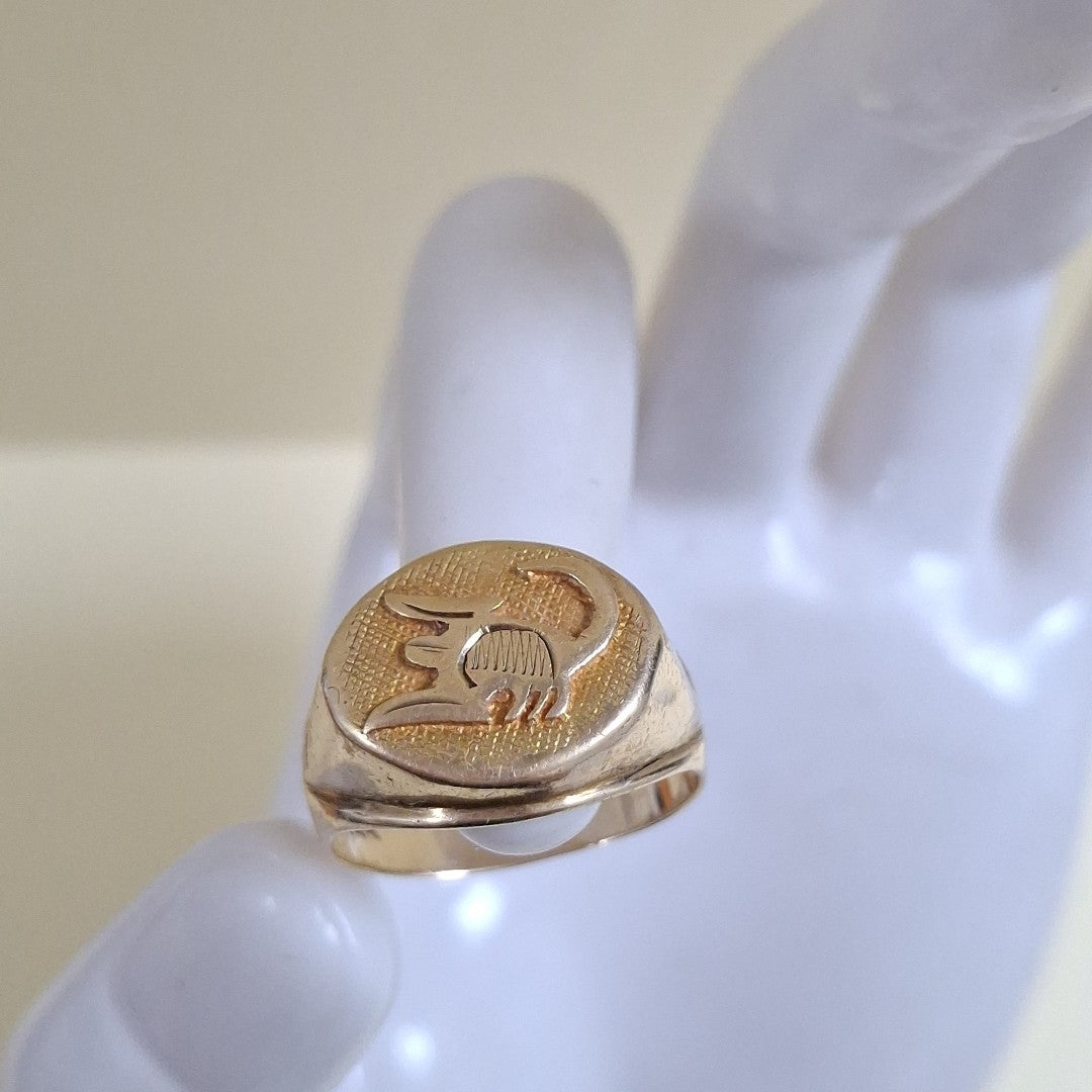 ANILLO ORO 10 K 5 GRMS (SEMINUEVO)
