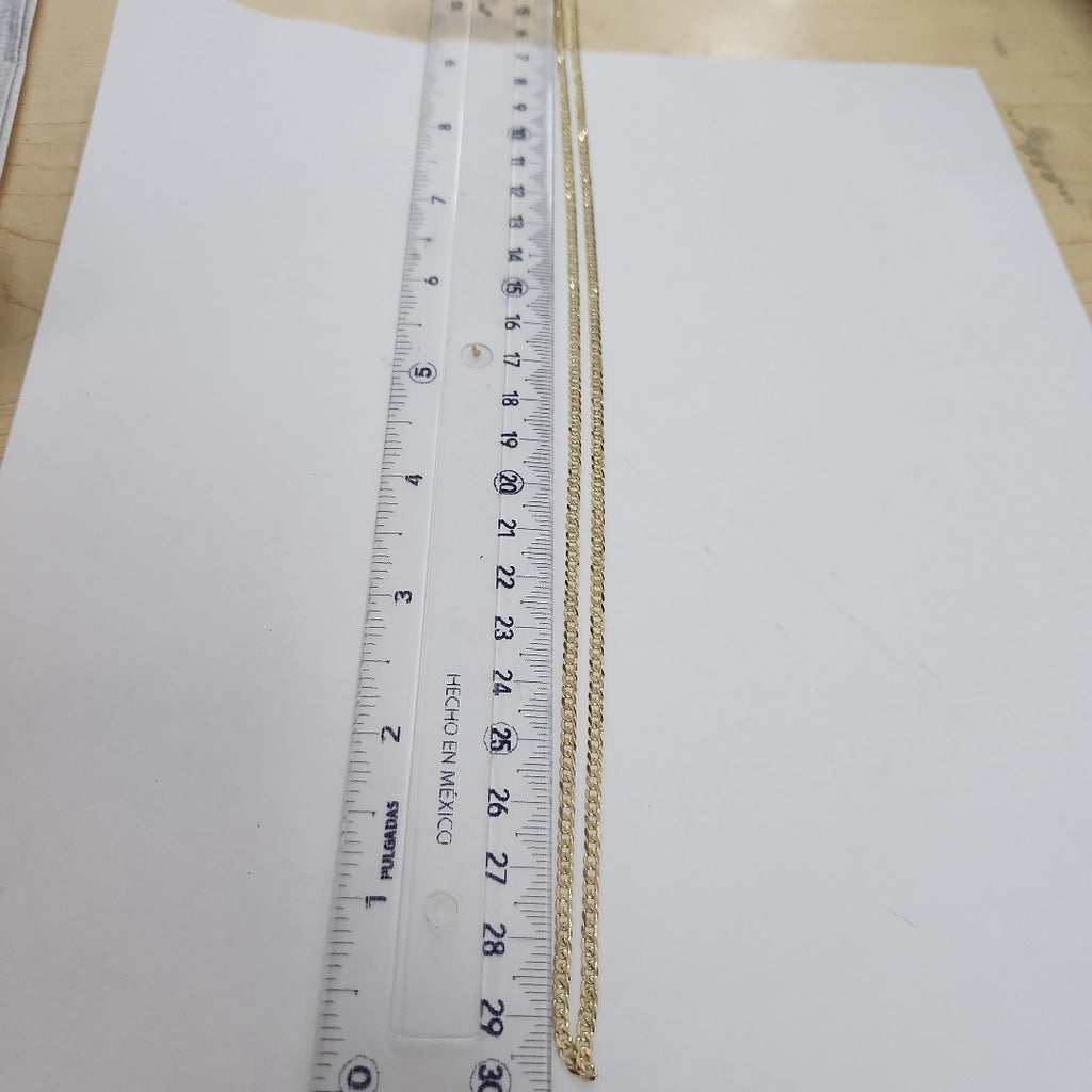 CADENA BARBADA 14K 60 CM 6 GR (NUEVO)