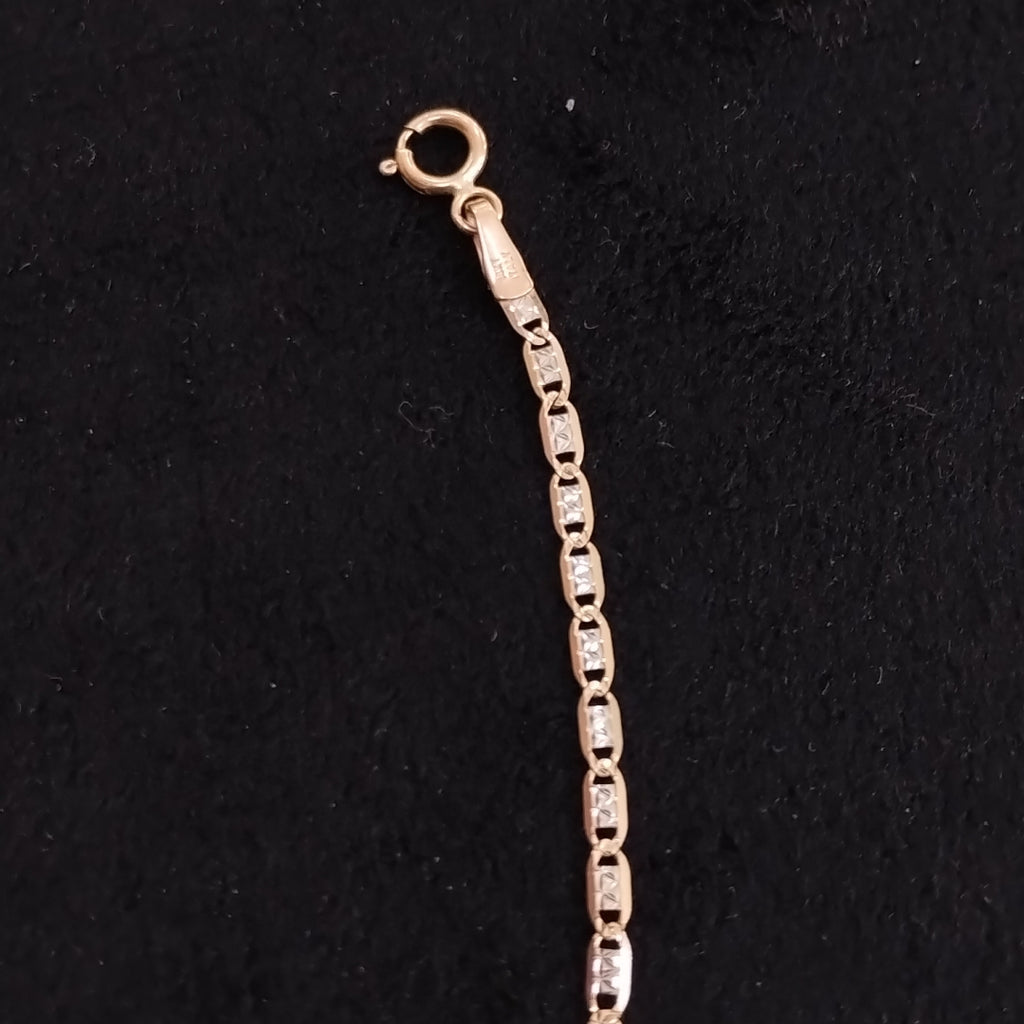 PULSERA RIGIDA ORO 14 K 1,10 GRMS (SEMINUEVO)