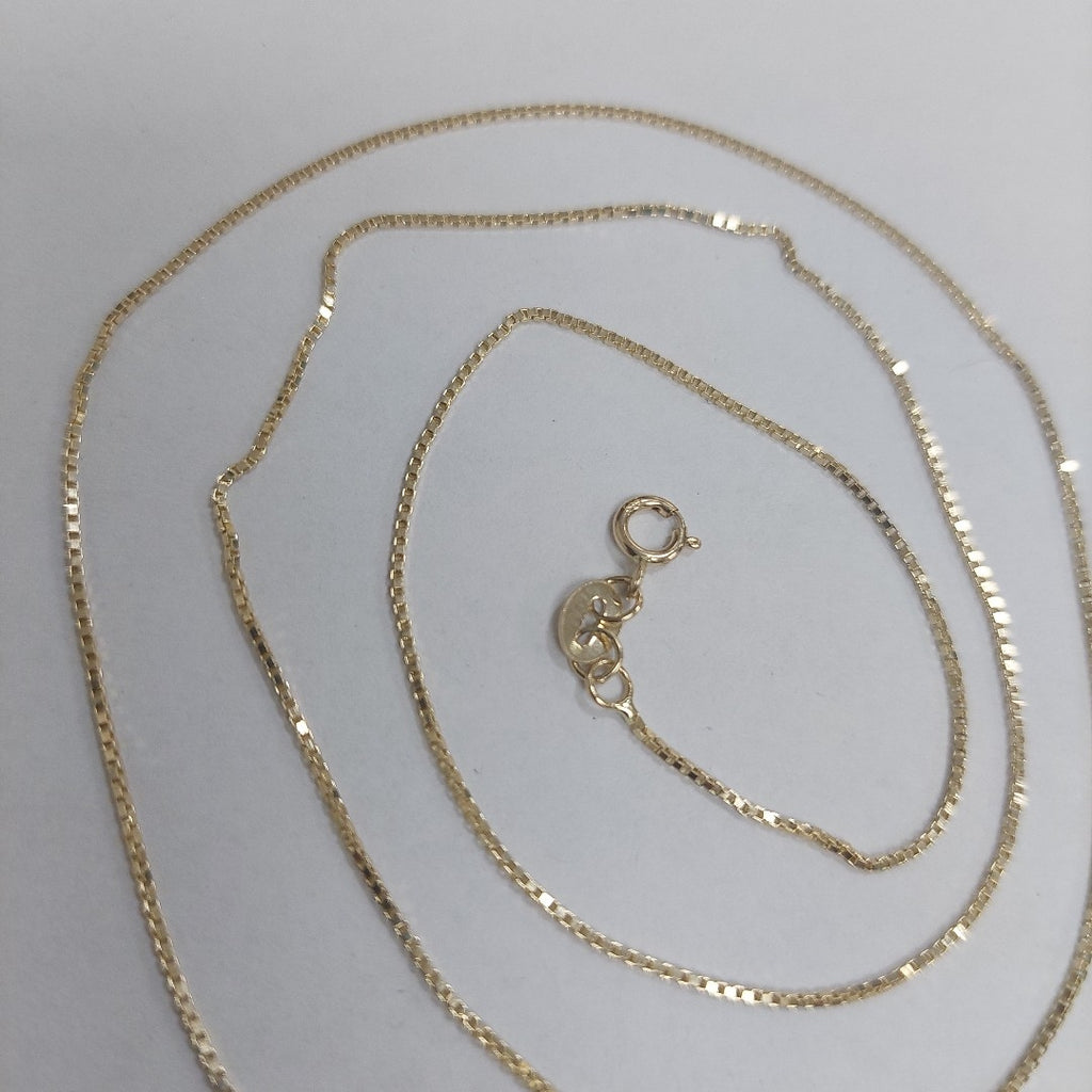 CADENA VENECIANO 14K 55 CM 2.4 GR (NUEVO)