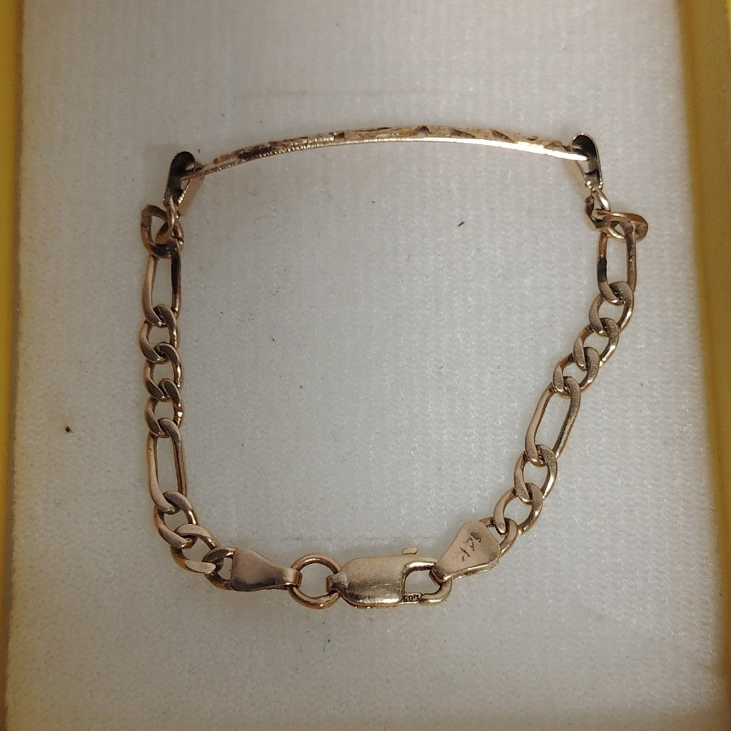 ESCLAVA ORO 14 K 4,30 GRMS (SEMINUEVO)