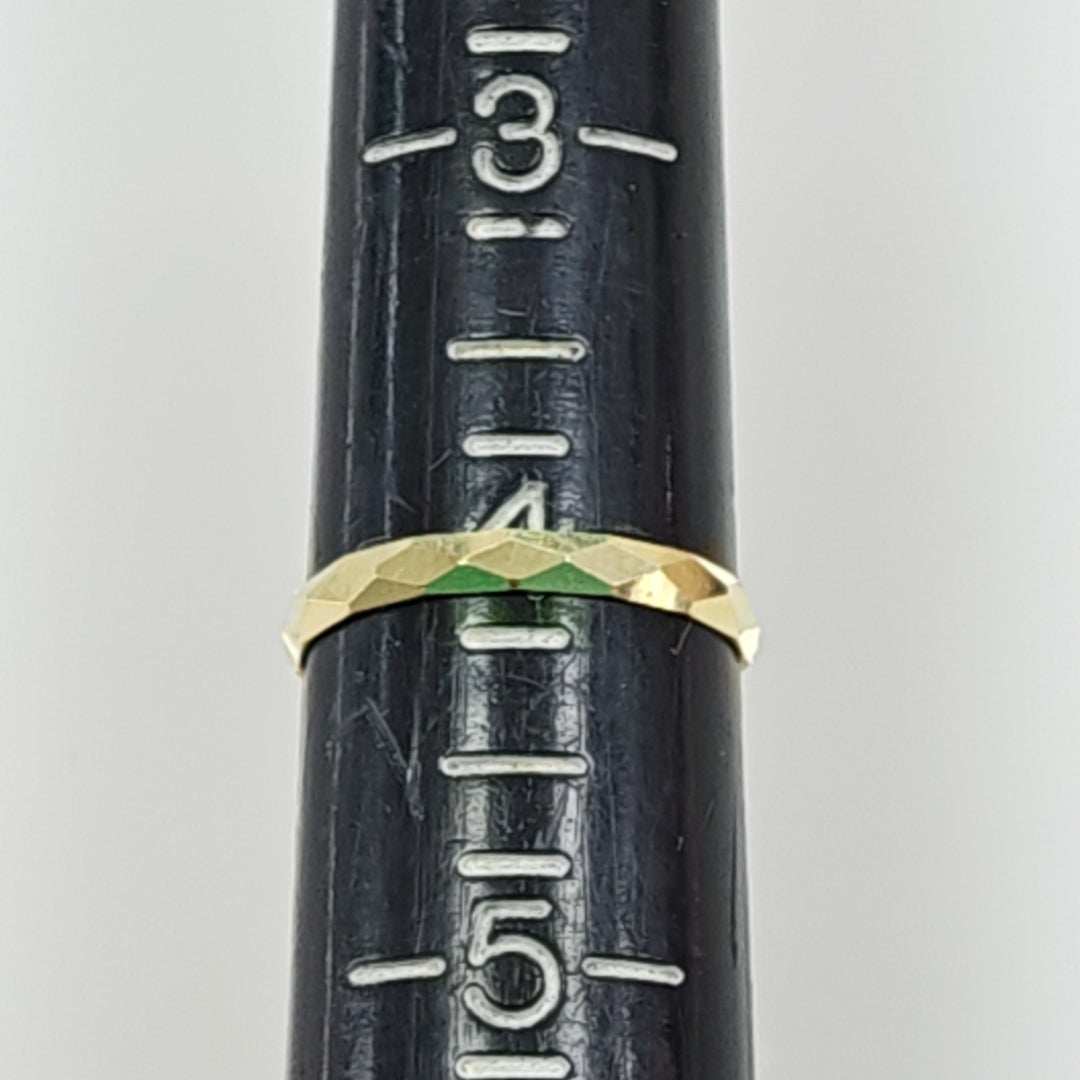 ARGOLLA ORO 14 K 0.6 GRMS (SEMINUEVO)