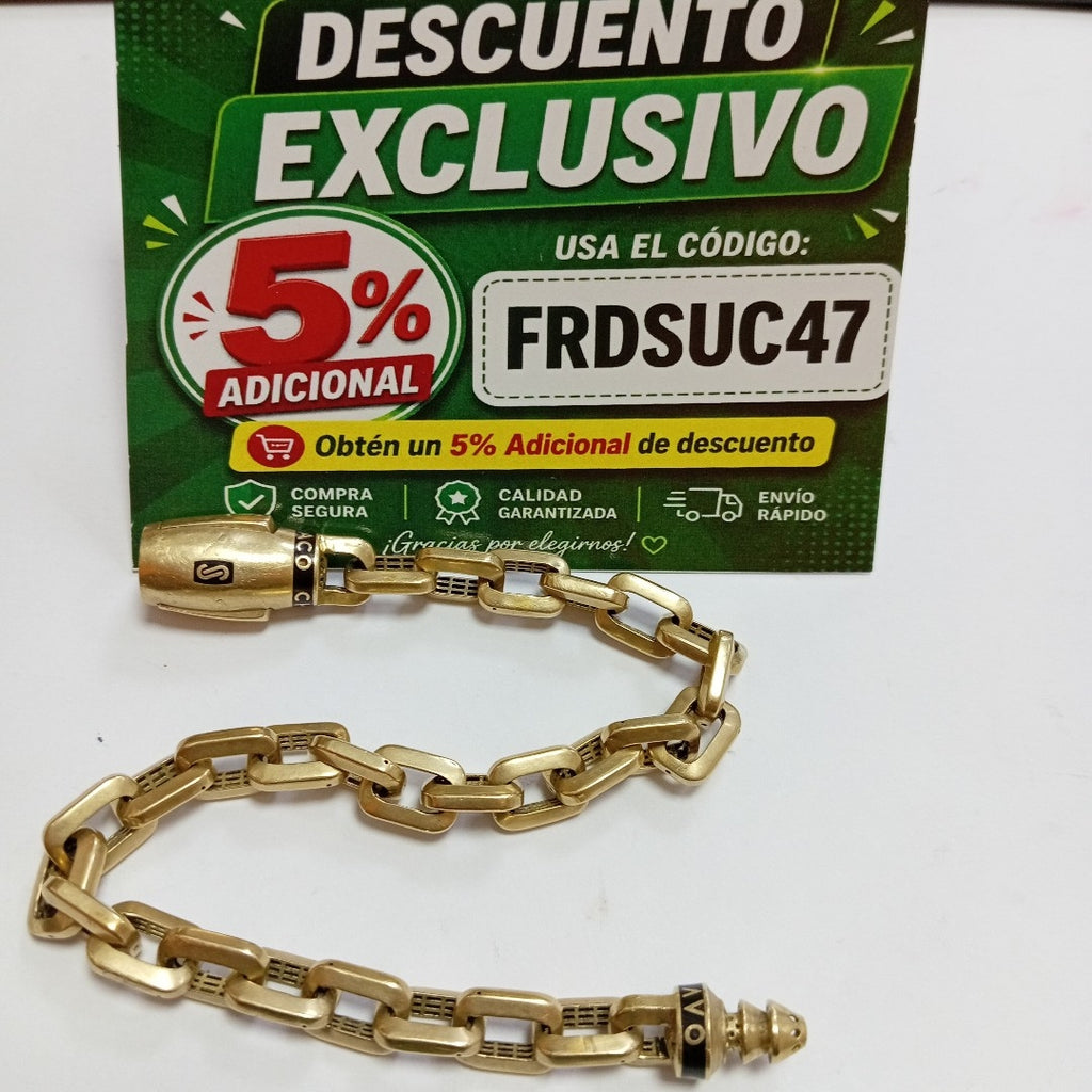 PULSERA ORO 14 K 15.6 GRMS (SEMINUEVO)