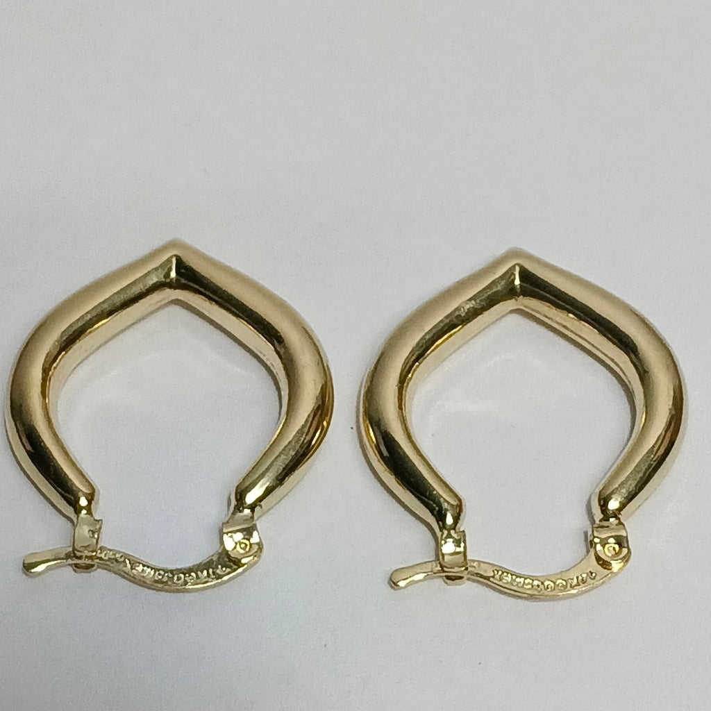ARETES ARRACADAS 14K 2.2 GR (NUEVO)