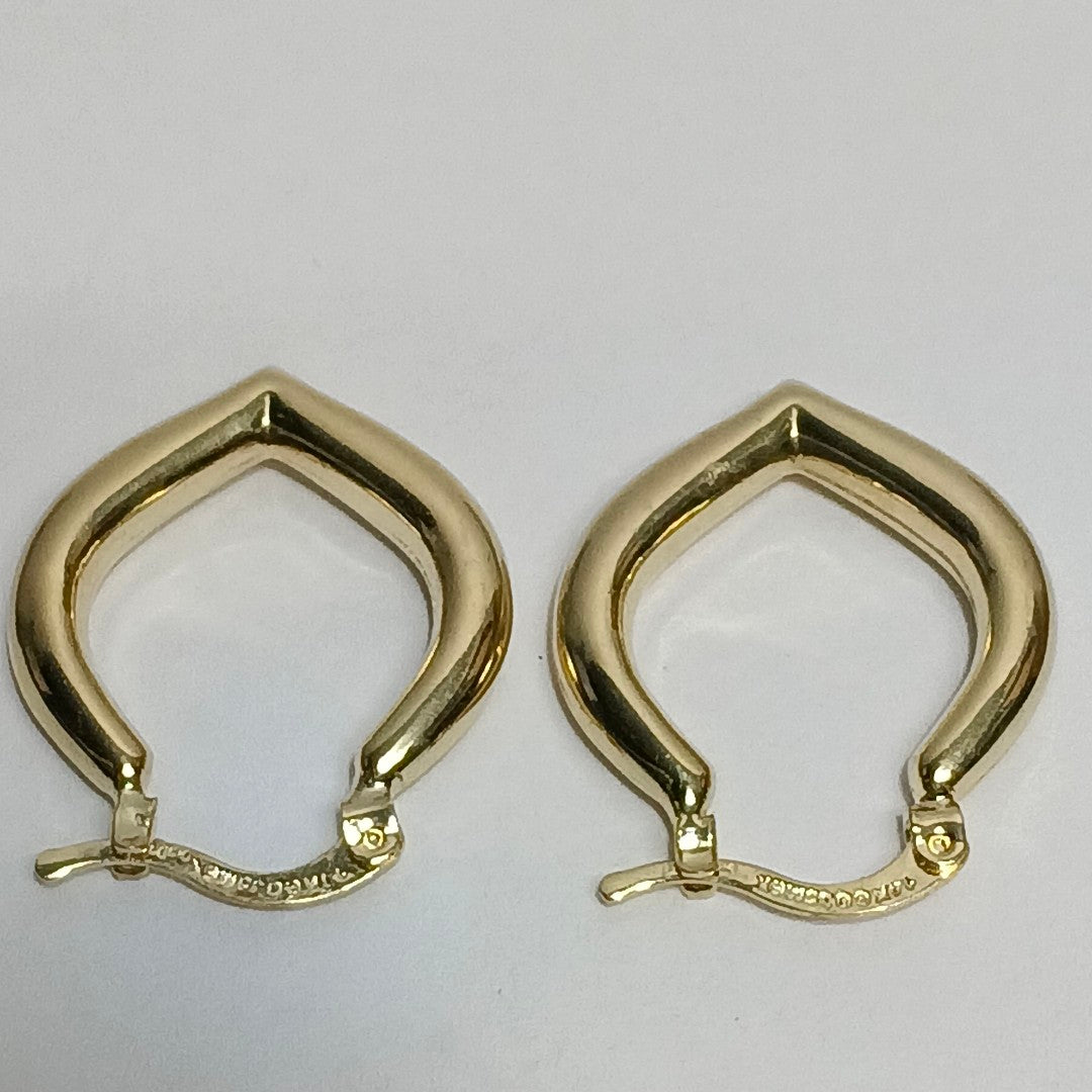 ARETES ARRACADAS 14K 2.2 GR (NUEVO)