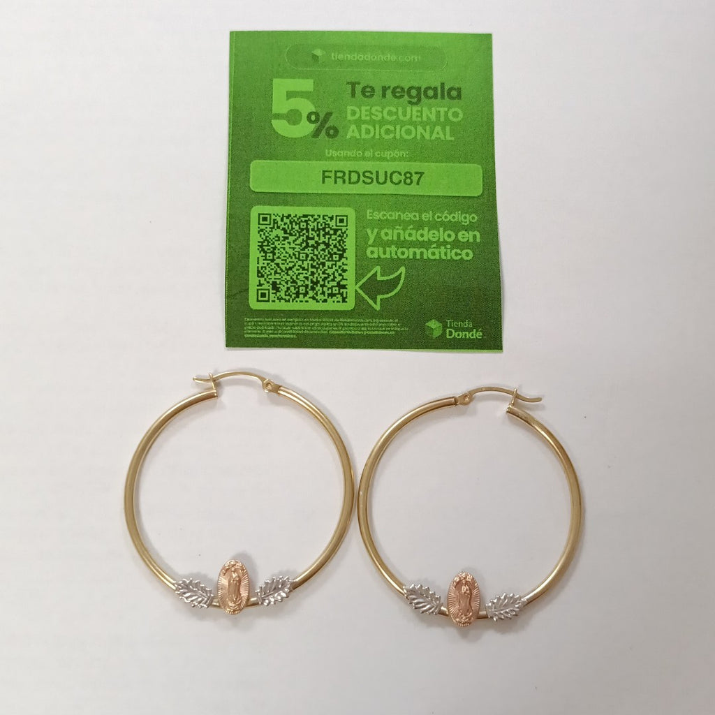 ARRACADAS PAR ORO 14 K 3.1 GRMS (SEMINUEVO)
