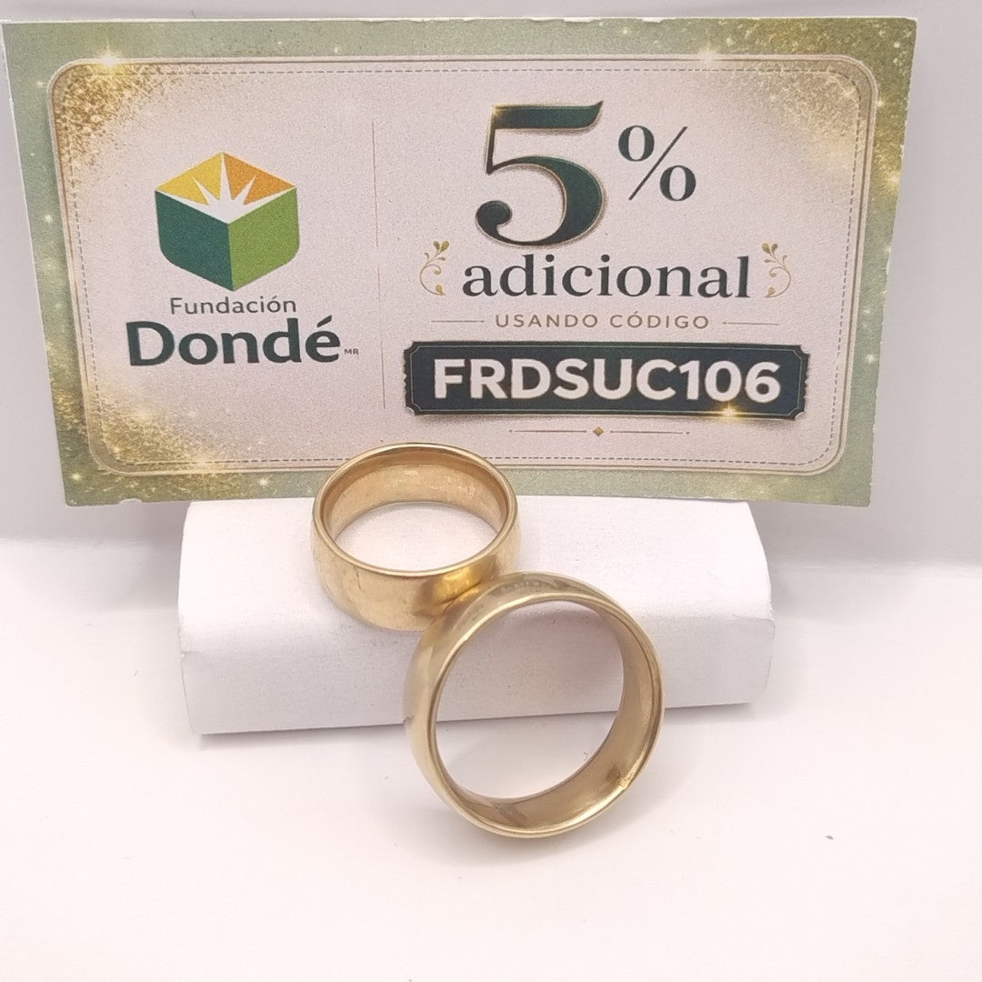 ARGOLLA ORO 14 K 7,10 GRMS (SEMINUEVO)