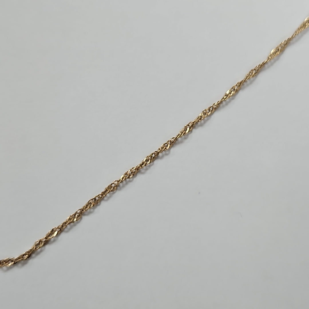 CADENA ORO 10 K 1,50 GRMS (SEMINUEVO)