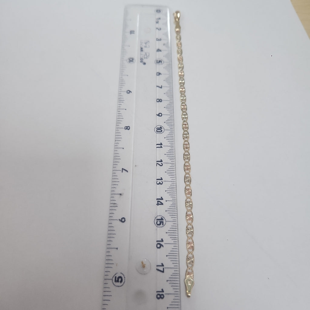 PULSERA GUCHI 14K 18 CM 2.9 GR (NUEVO)