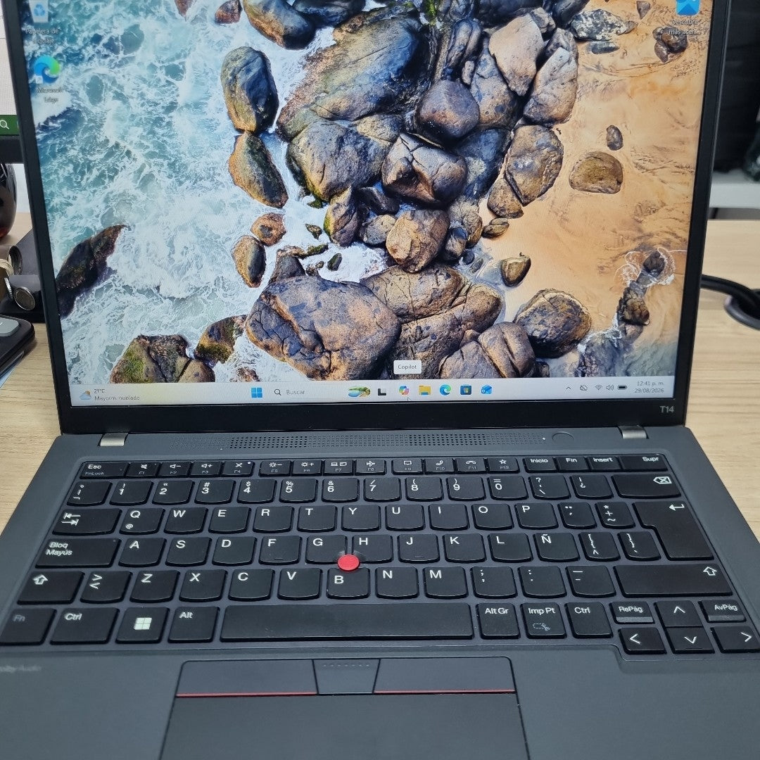 LAPTOP LENOVO THINKPAD T14 GEN 4 (2024) 512 GB SSD 16 GB RAM (SEMINUEVO)
