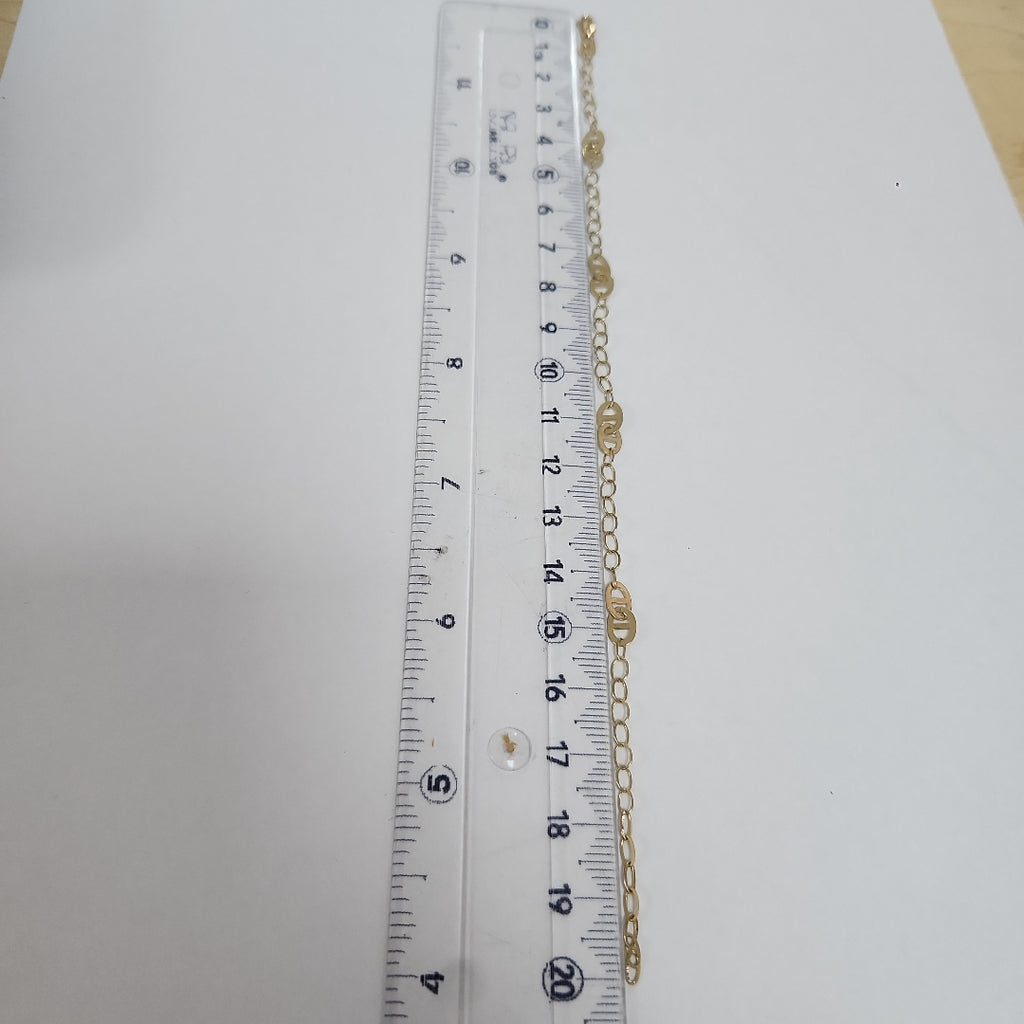 PULSERA ESPECIAL 14K 21 CM 1.8 GR (NUEVO)