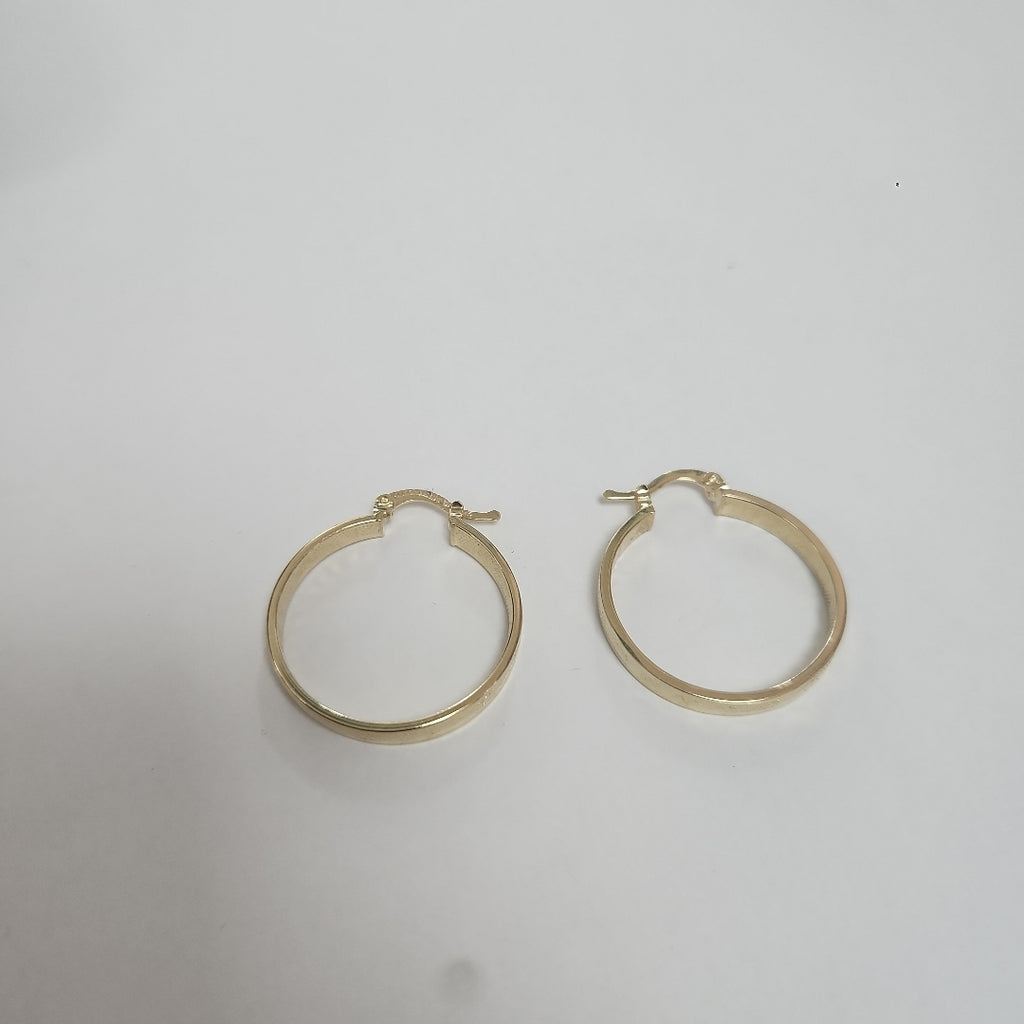 ARETES ARRACADAS TROQUELADA 14K 2.7 GR (NUEVO)