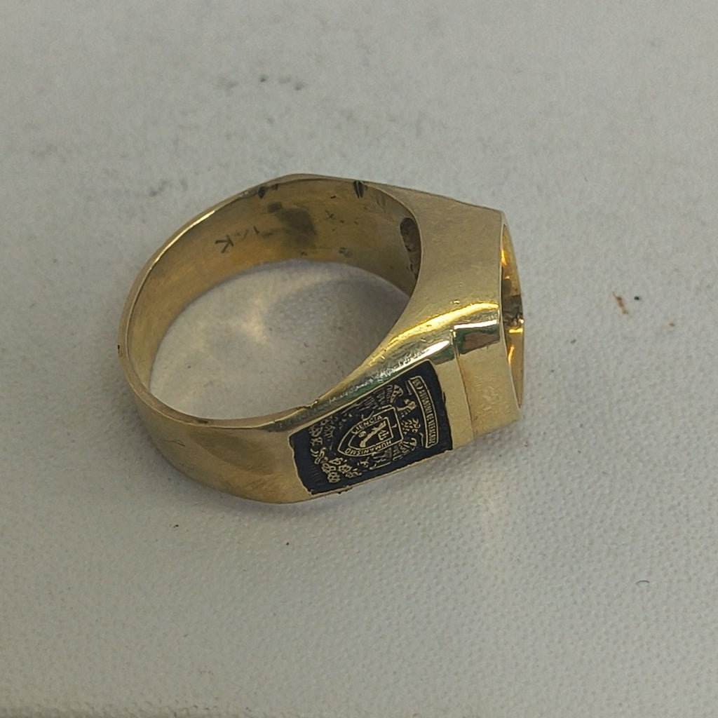 ANILLO DE GRADUACIÓN ORO 14 K 5,70 GRMS (SEMINUEVO)