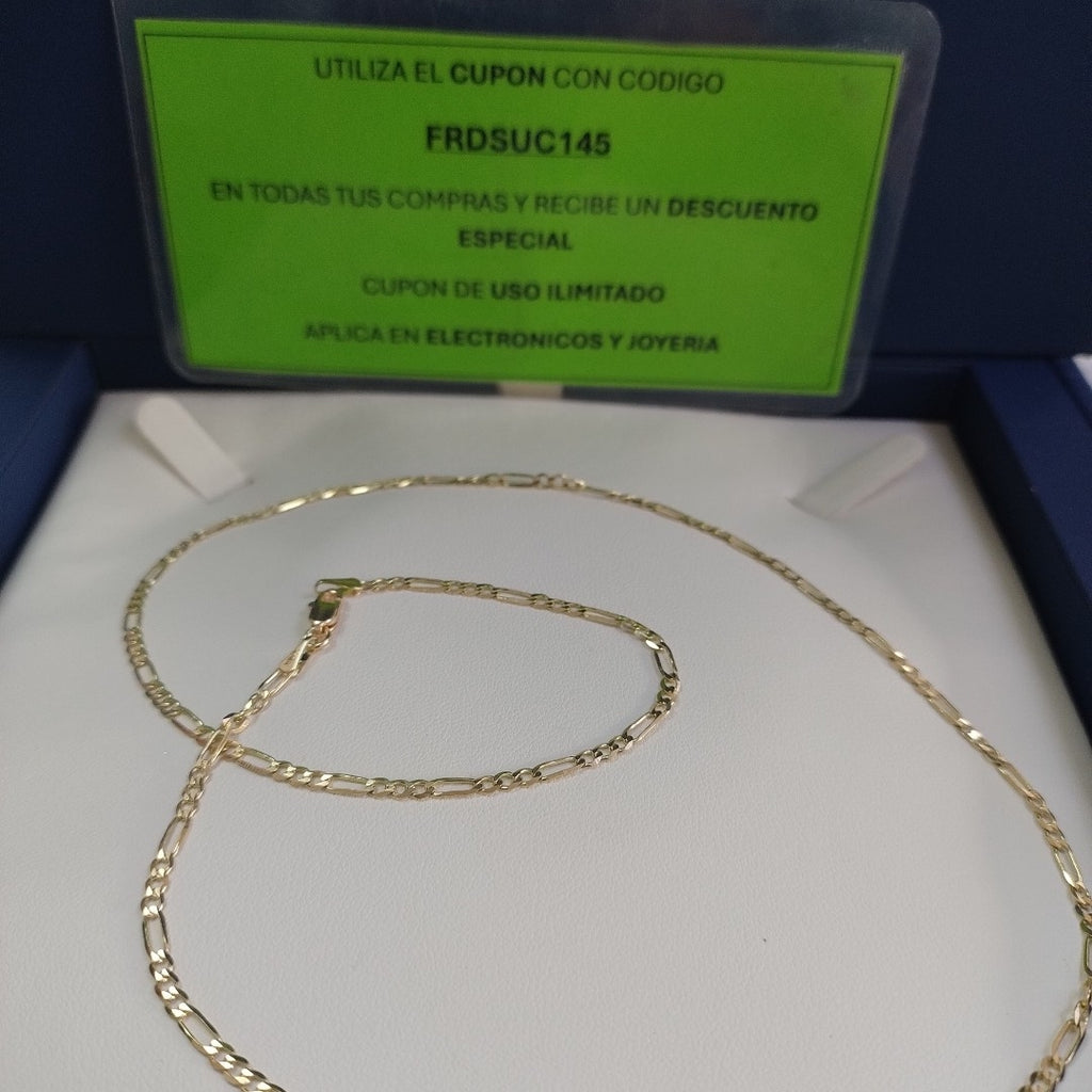 CADENA 3X1 14K 50 CM 4.4 GR (NUEVO)