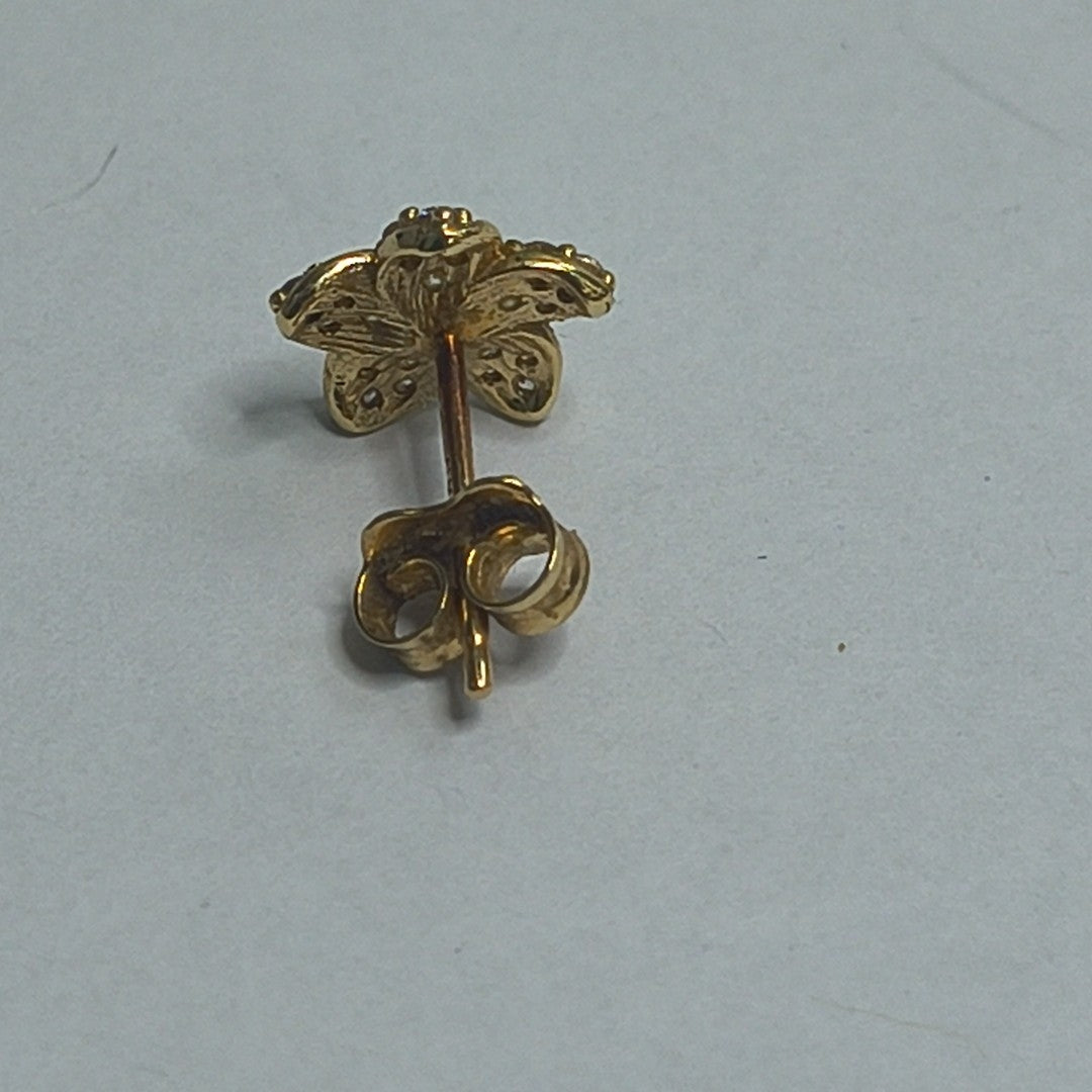 BROQUELES PAR ORO 14 K 1,50 GRMS (SEMINUEVO)