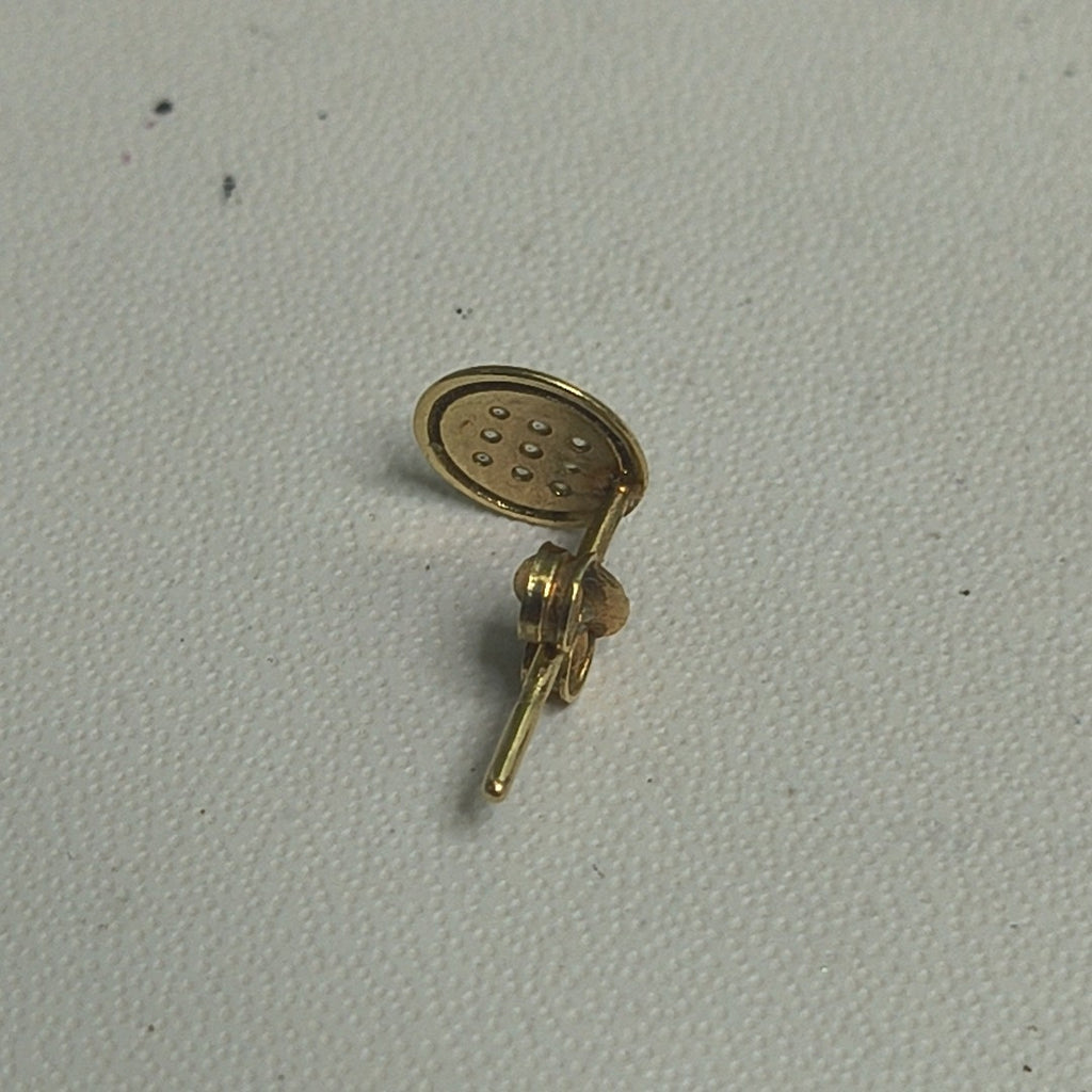 BROQUELES PAR ORO 14 K 0,80 GRMS (SEMINUEVO)