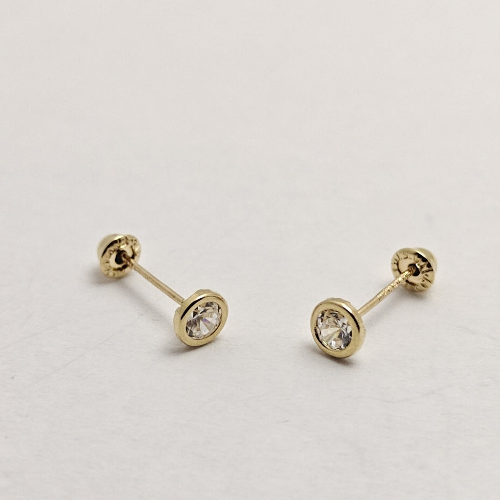 BROQUELES BROQUEL C CIRCONIA 14K 0.1501 GR (NUEVO)