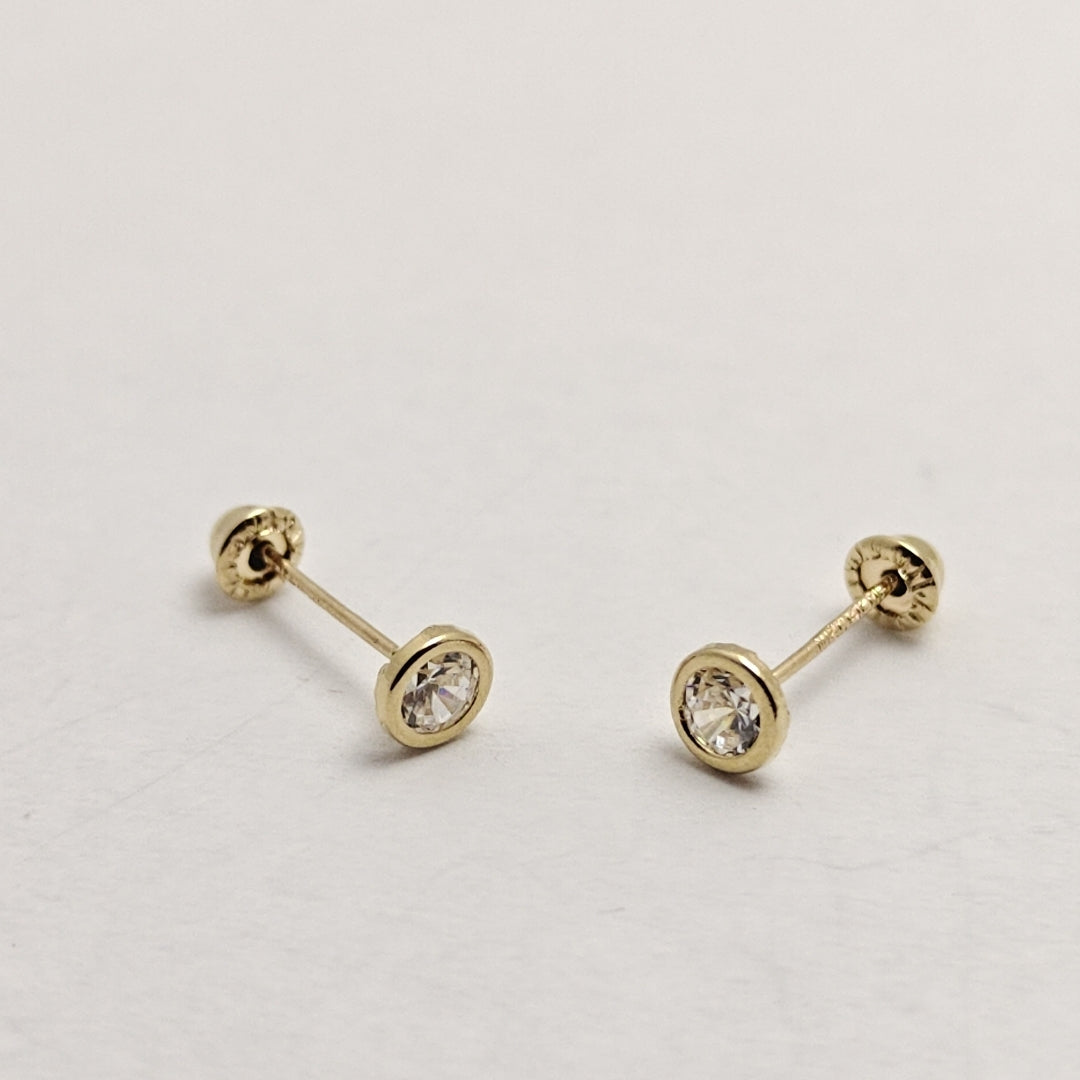 BROQUELES BROQUEL C CIRCONIA 14K 0.1501 GR (NUEVO)