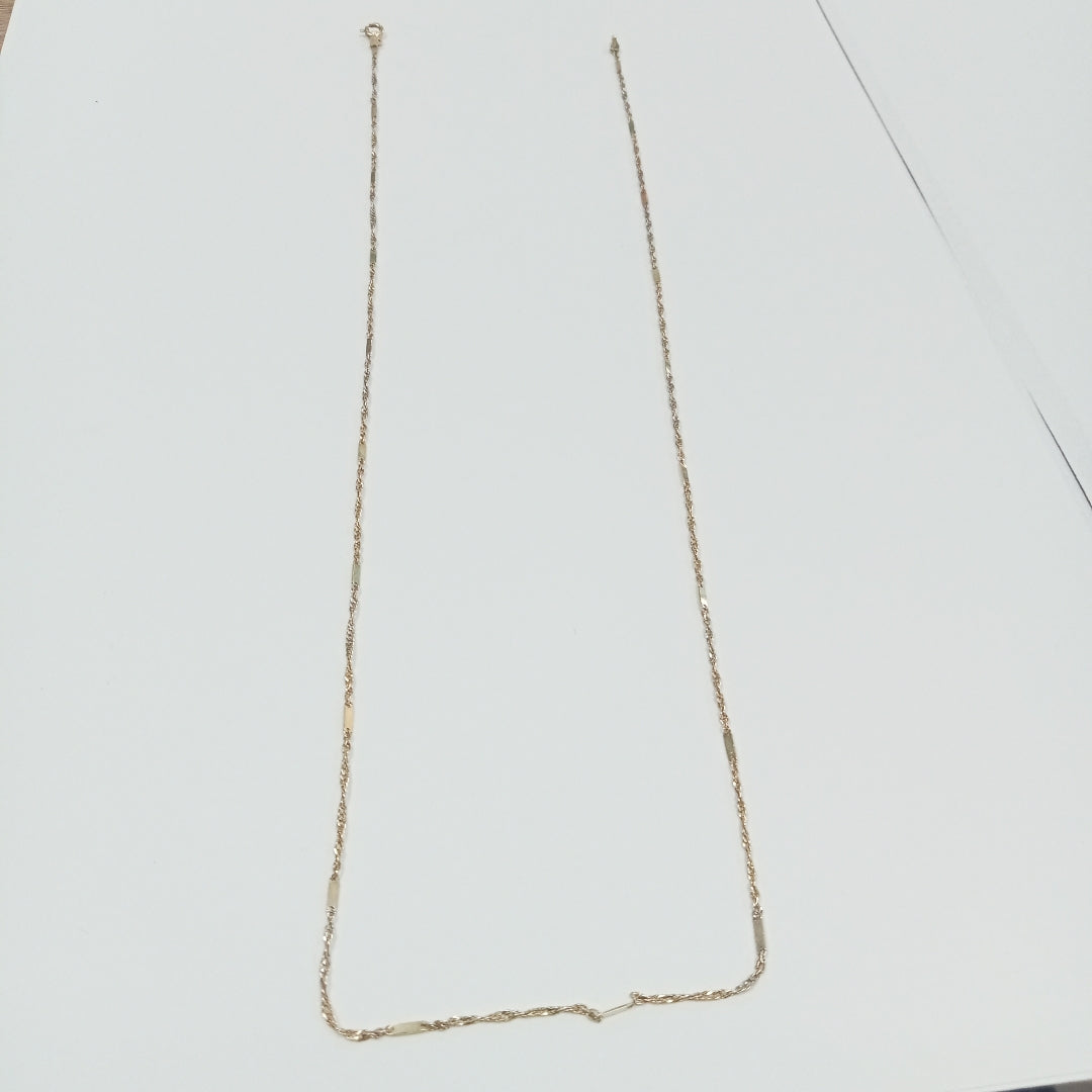CADENA ORO 14 K 2.6 GRMS (SEMINUEVO)