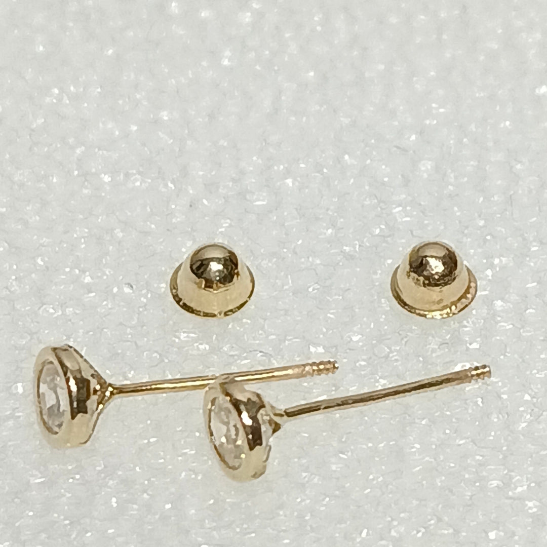 BROQUELES BROQUEL C CIRCONIA 14K 0.1501 GR (NUEVO)