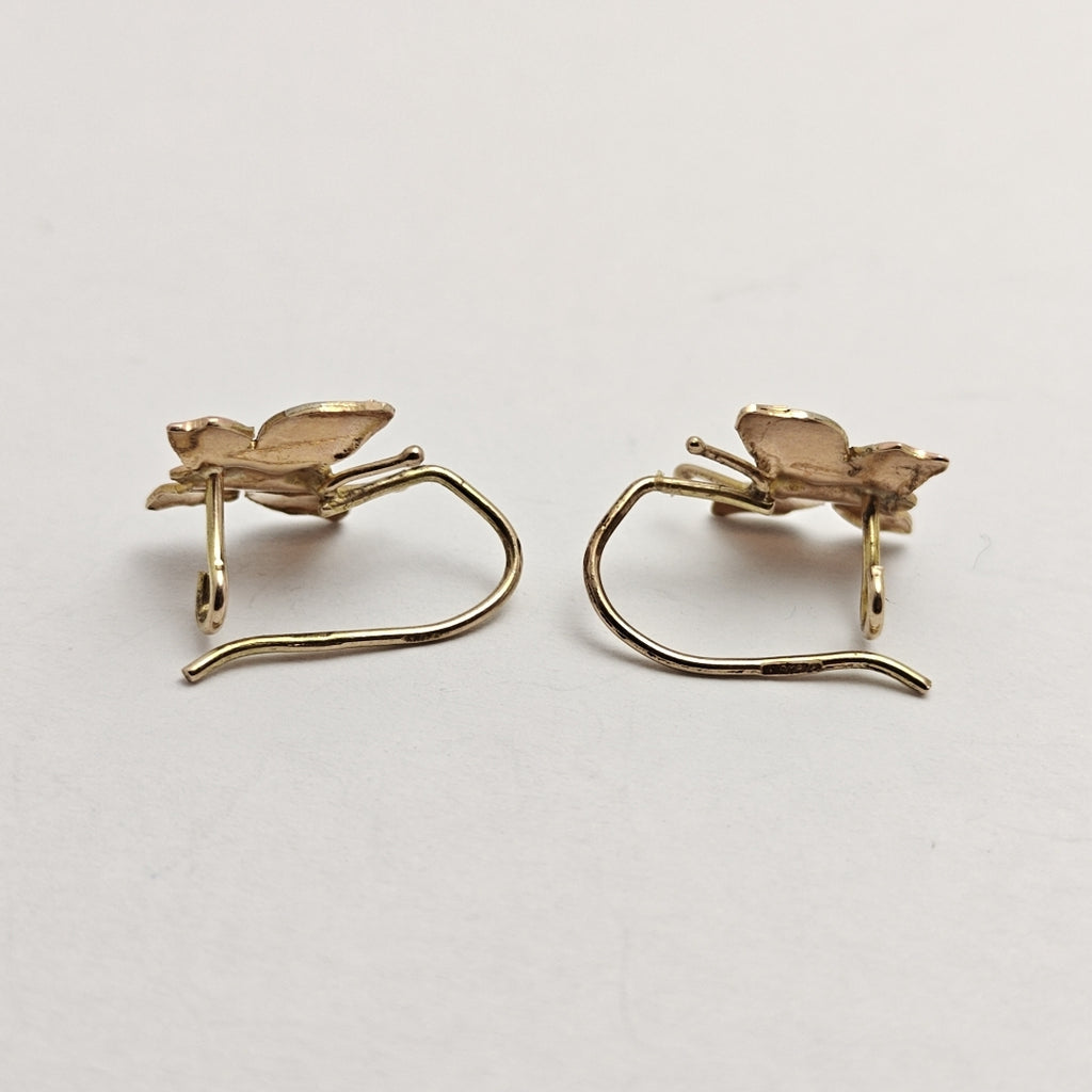 ARETES PAR ORO 10 K 1.2 GRMS (SEMINUEVO)