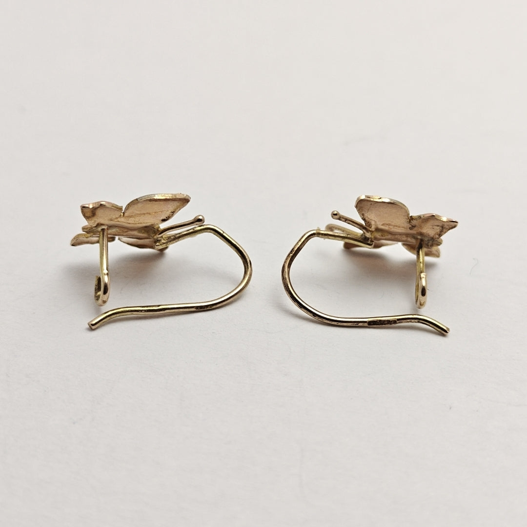 ARETES PAR ORO 10 K 1.2 GRMS (SEMINUEVO)